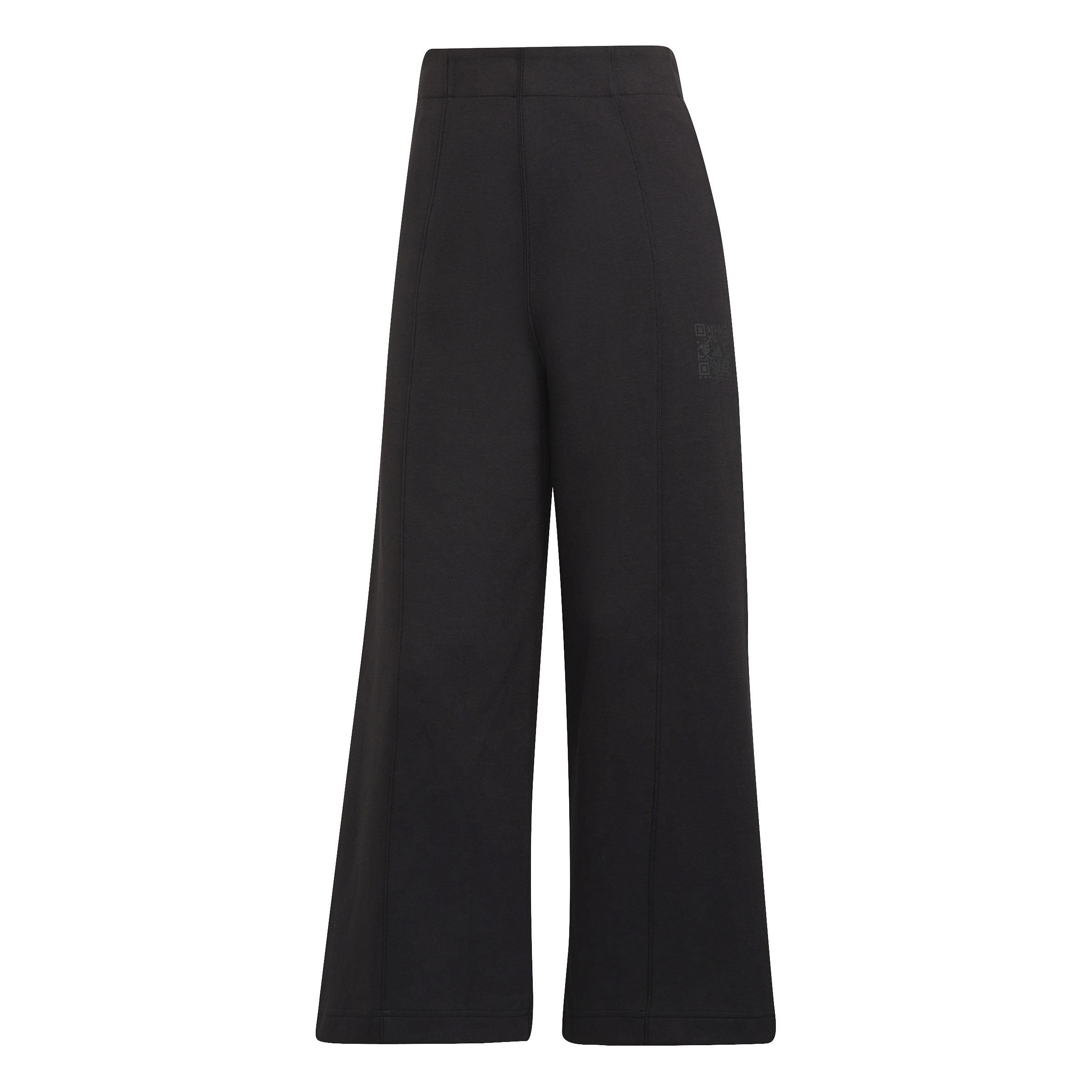 Karlie Kloss X Crop Tracksuit Bottoms, Black, A901_ONE, large image number 2