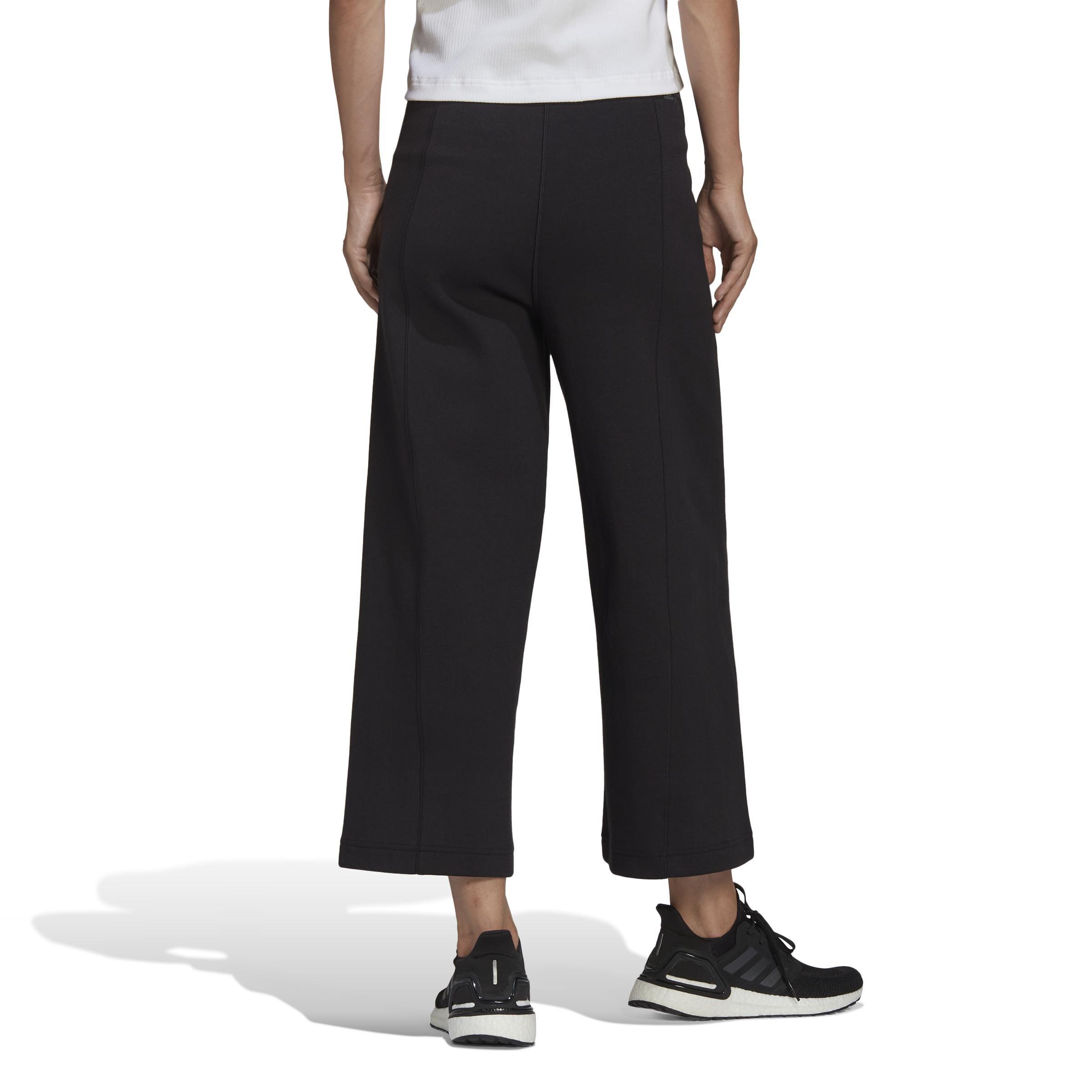 Karlie Kloss X Crop Tracksuit Bottoms, Black, A901_ONE, large image number 4