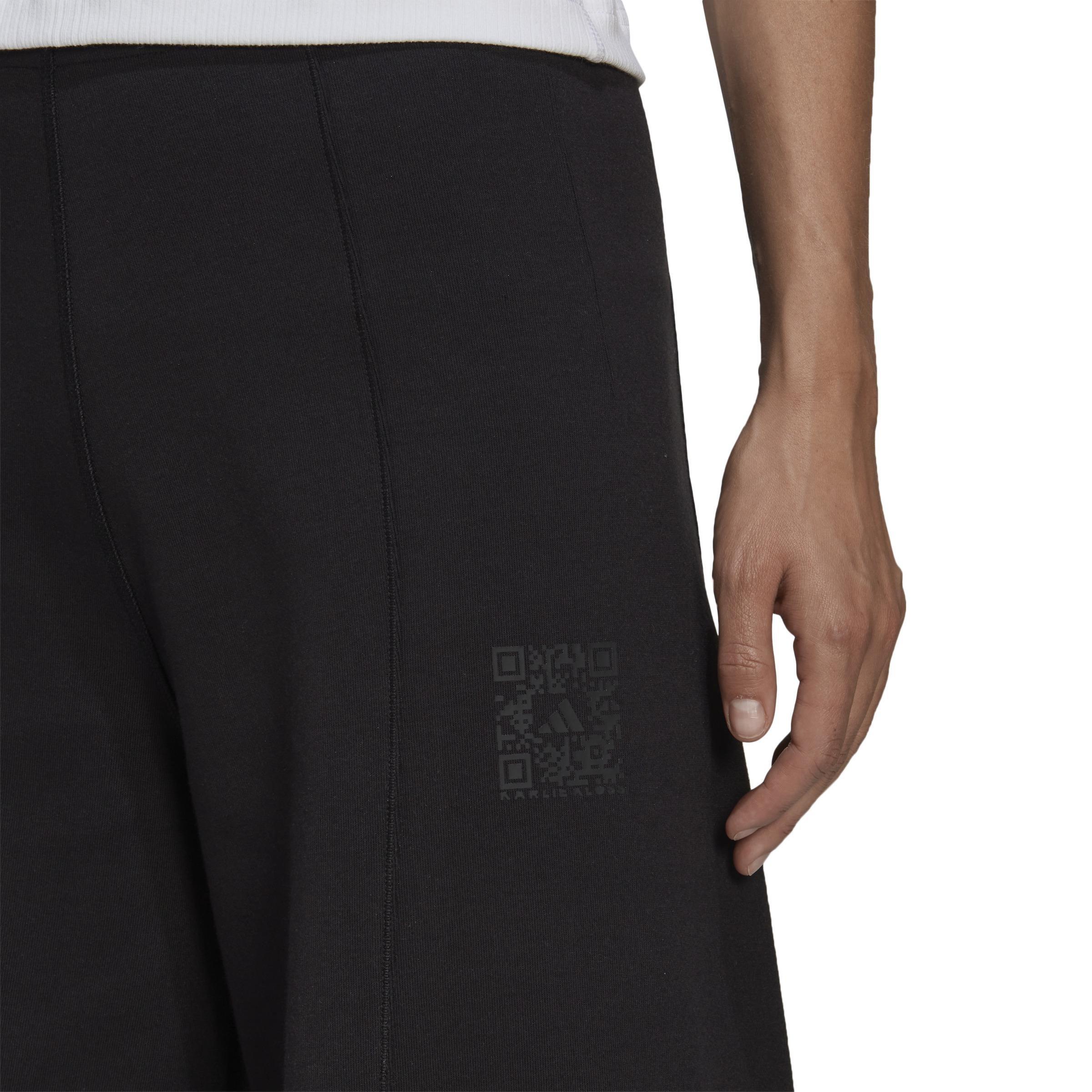 Karlie Kloss X Crop Tracksuit Bottoms, Black, A901_ONE, large image number 5