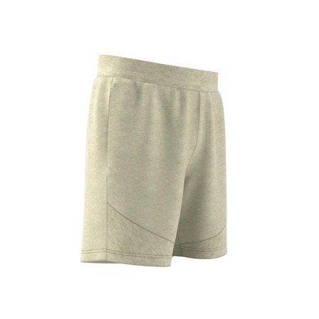 Unisex Botanically Dyed Shorts, Beige, A901_ONE, large image number 12