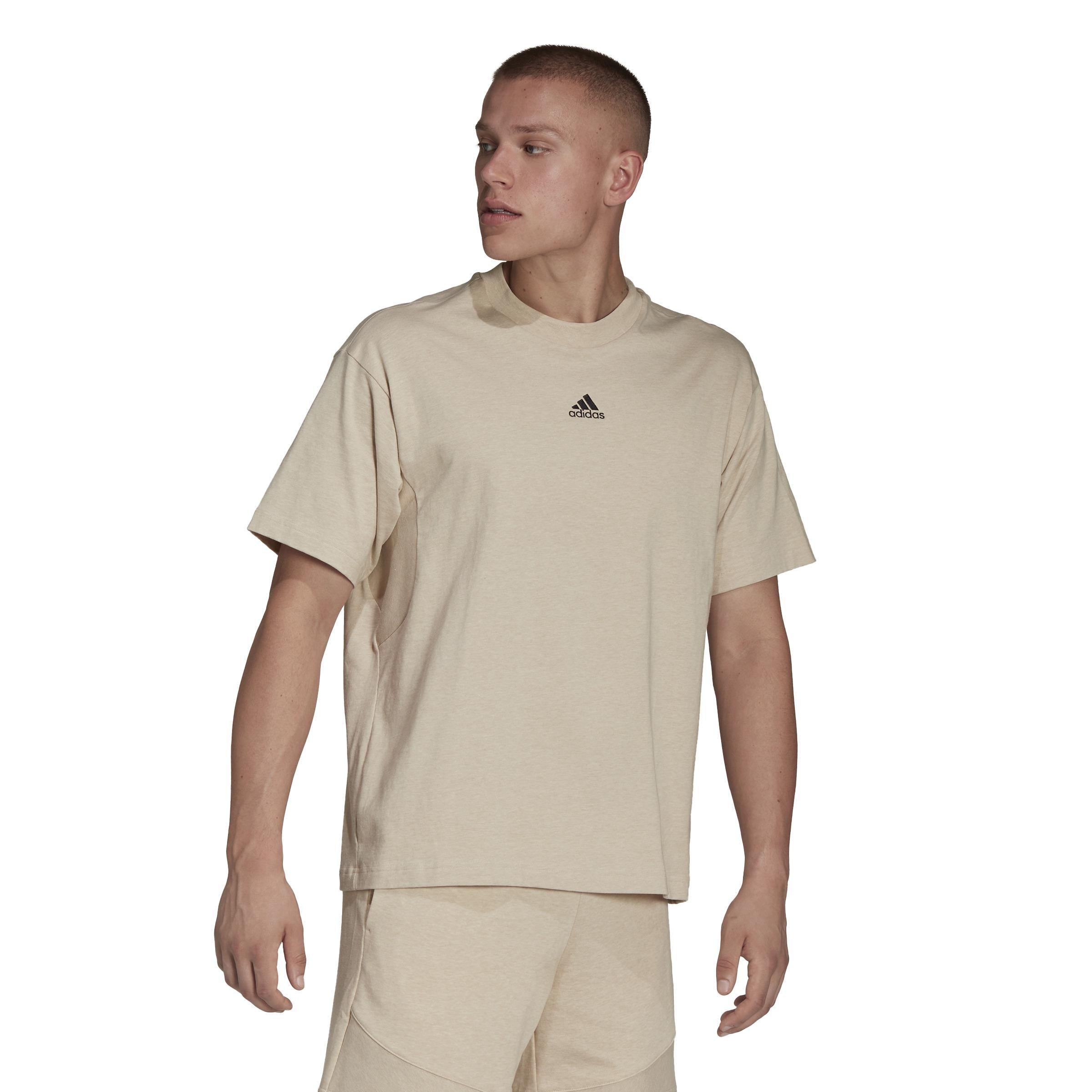 Unisex Botanically Dyed T-Shirt, Beige