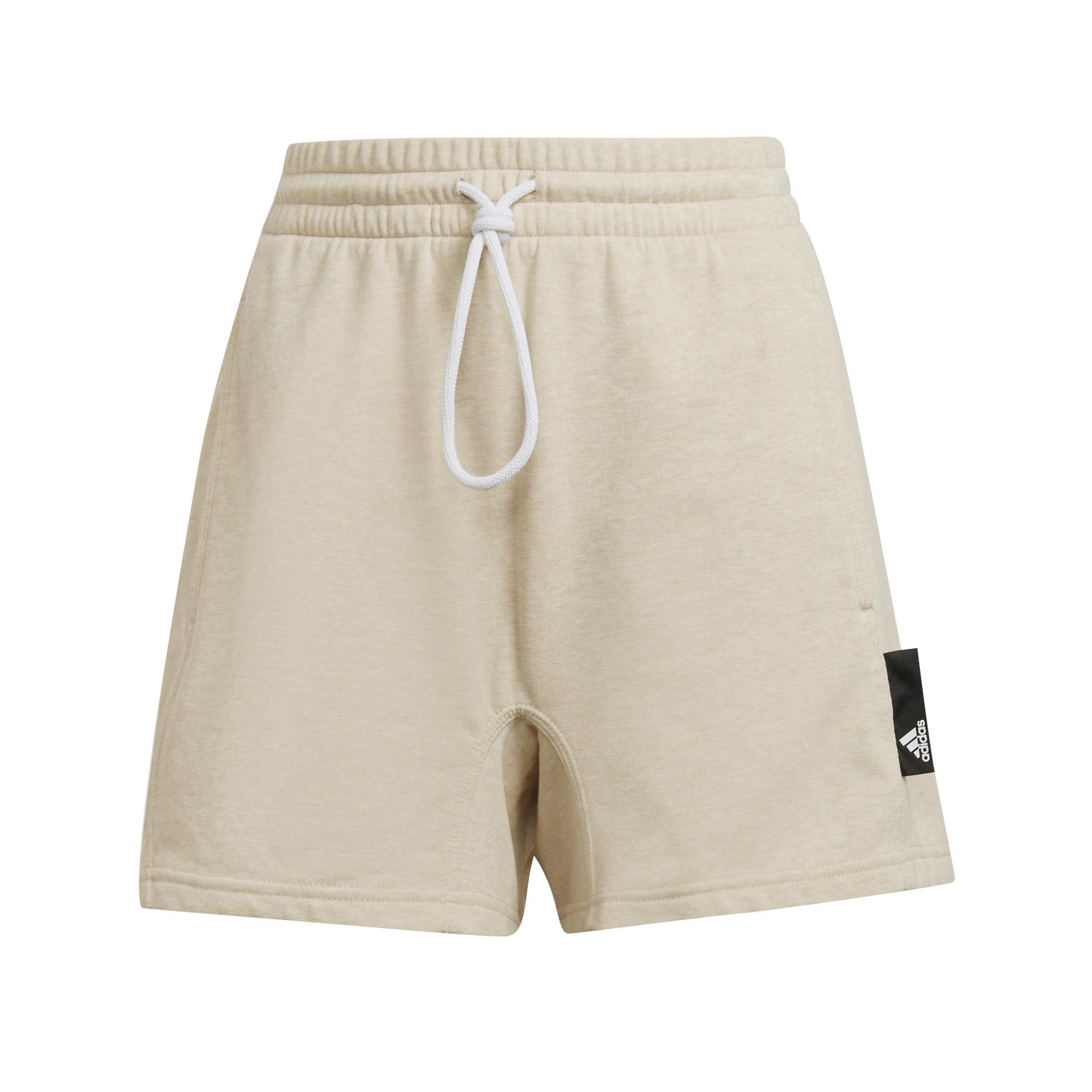 Women Sportswear Studio Lounge Shorts, Beige, A901_ONE, large image number 5