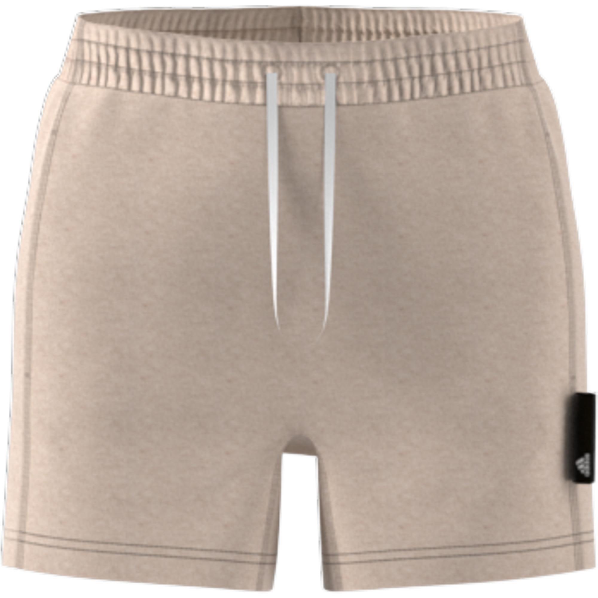 Women Sportswear Studio Lounge Shorts, Beige, A901_ONE, large image number 6