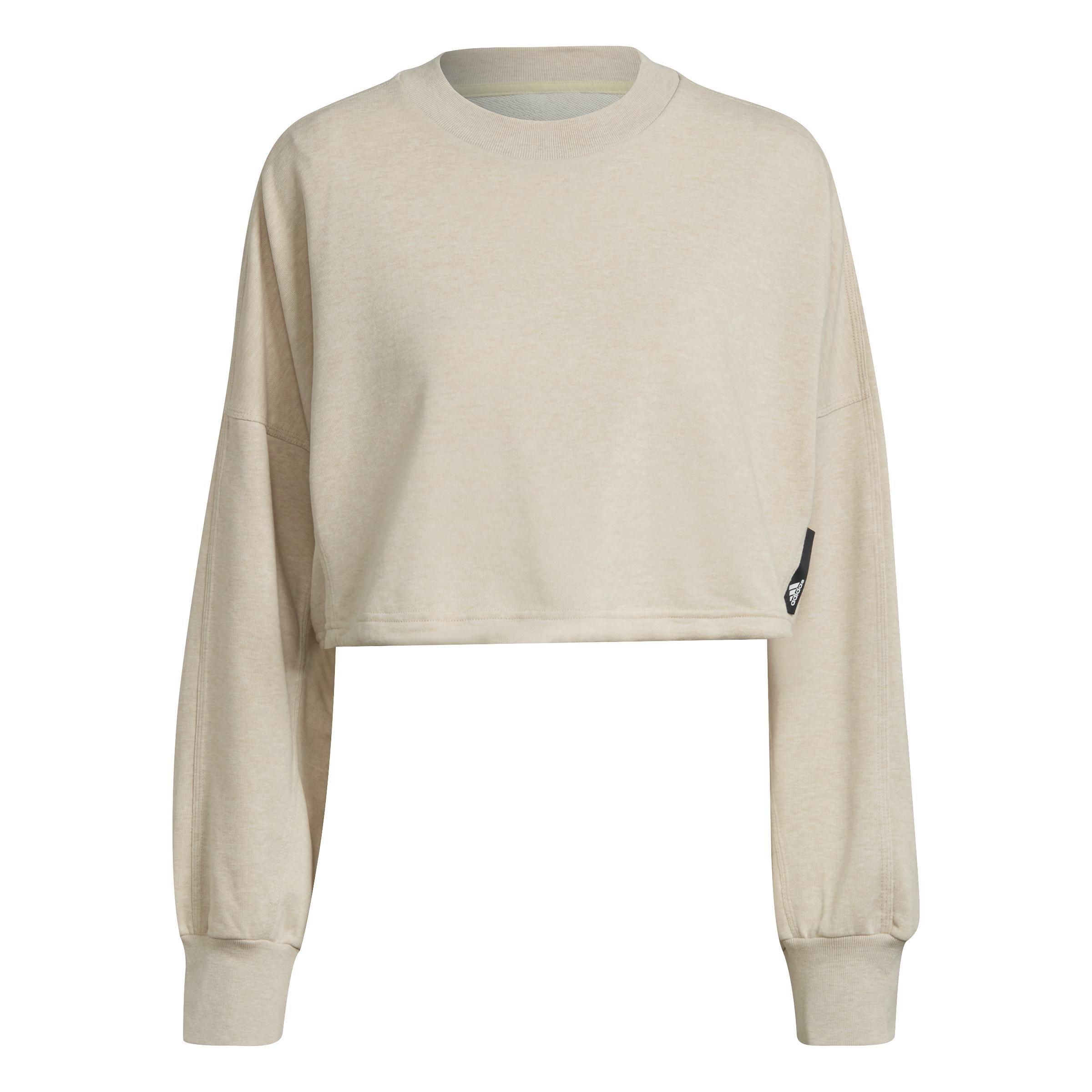 Sportswear Studio Lounge Summer Crew Sweatshirt, Beige, , large image number 2