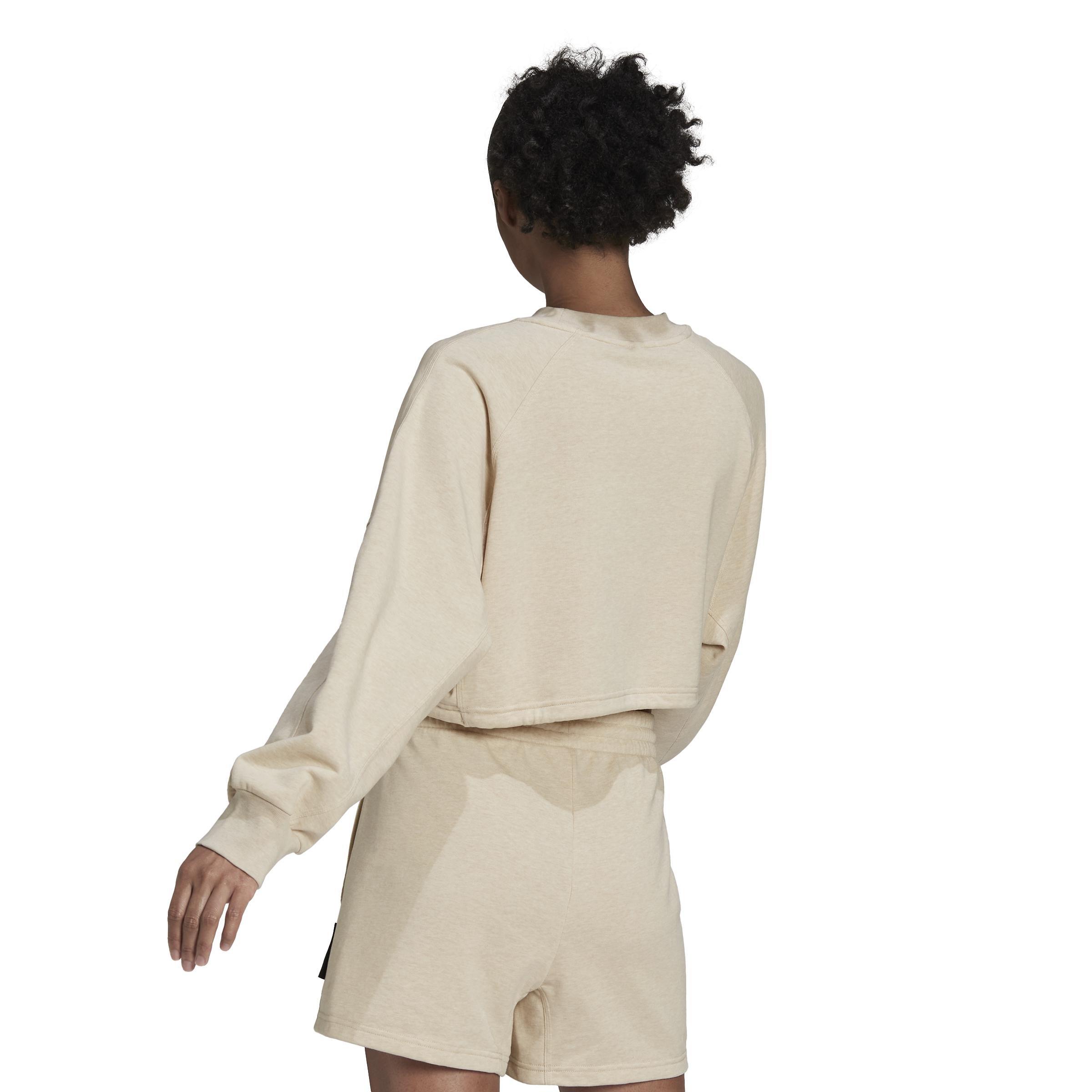 Sportswear Studio Lounge Summer Crew Sweatshirt, Beige, , large image number 5