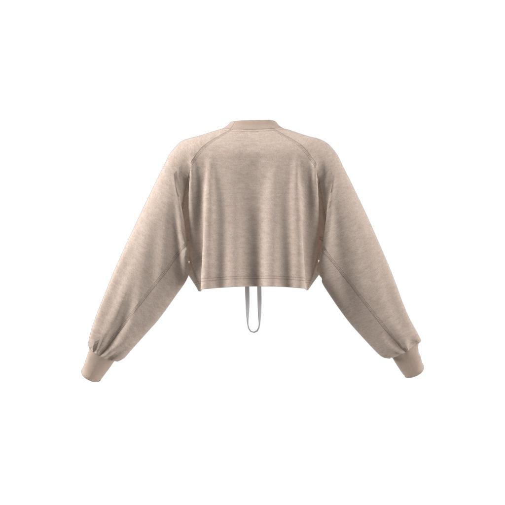 Sportswear Studio Lounge Summer Crew Sweatshirt, Beige, , large image number 9