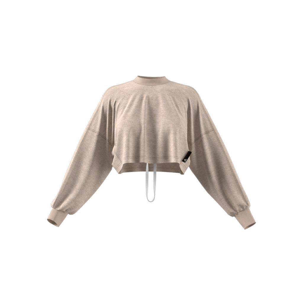 Sportswear Studio Lounge Summer Crew Sweatshirt, Beige, , large image number 15