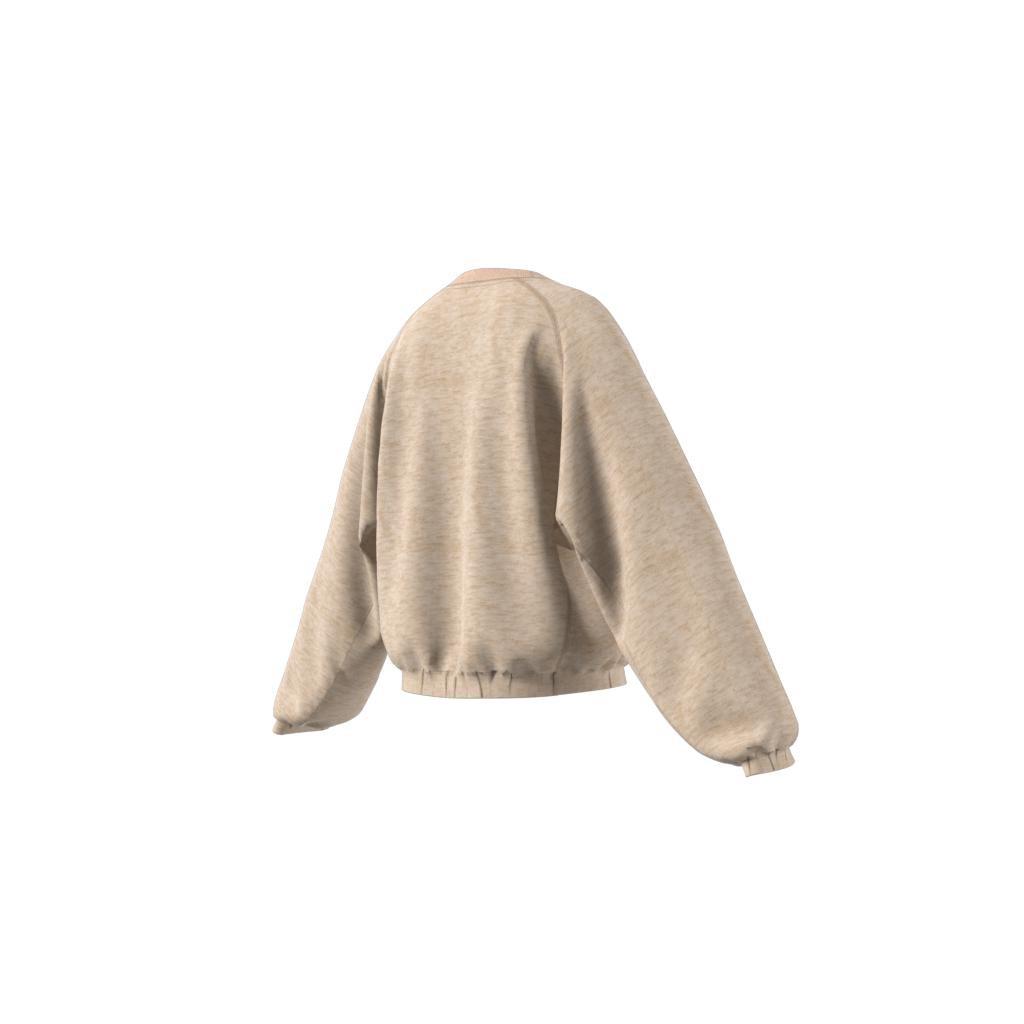 Kids Studio Lounge Botanical Dye Sport Crew Sweatshirt, Beige, , large image number 6