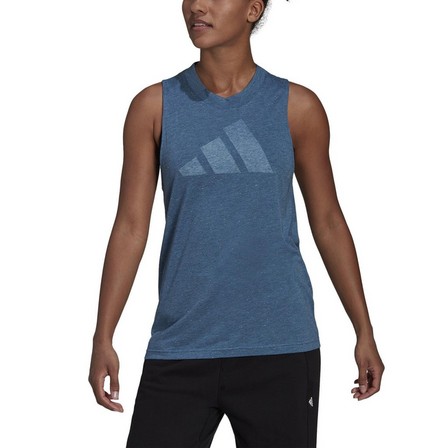 Women Sportswear Future Icons Winners 3.0 Tank Top, Blue, A901_ONE, large image number 0