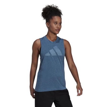 Women Sportswear Future Icons Winners 3.0 Tank Top, Blue, A901_ONE, large image number 1