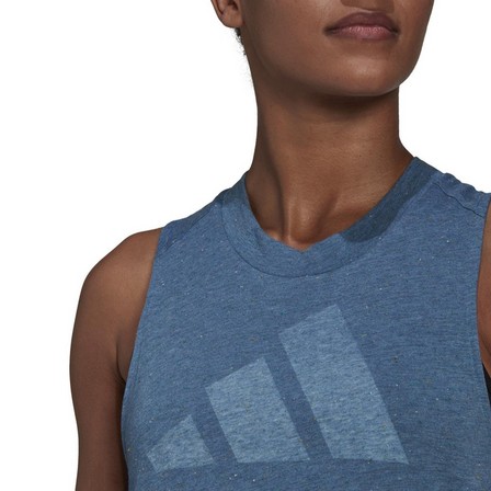 Women Sportswear Future Icons Winners 3.0 Tank Top, Blue, A901_ONE, large image number 4