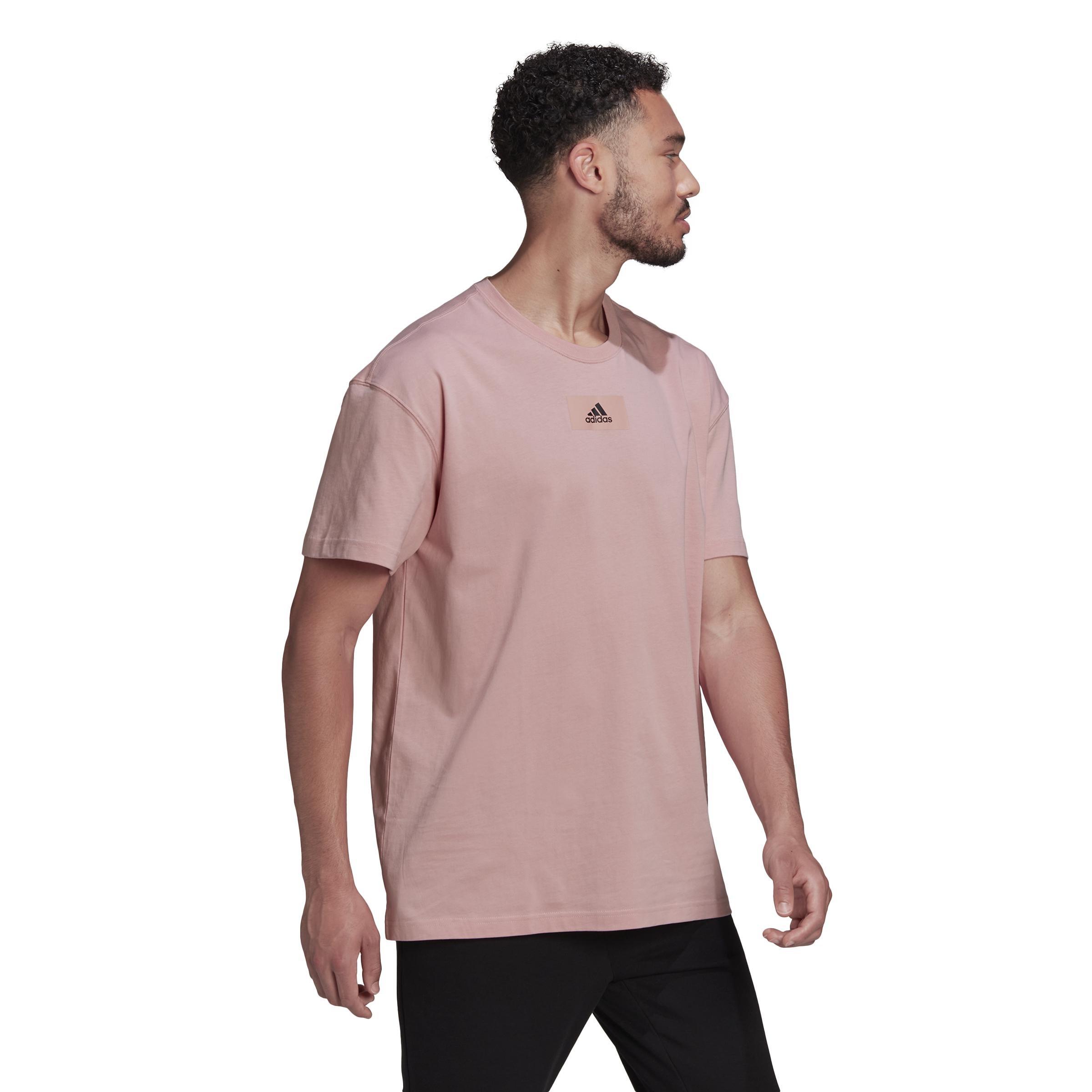 Essentials Feelvivid Drop Shoulder T-Shirt, Pink, A901_ONE, large image number 1
