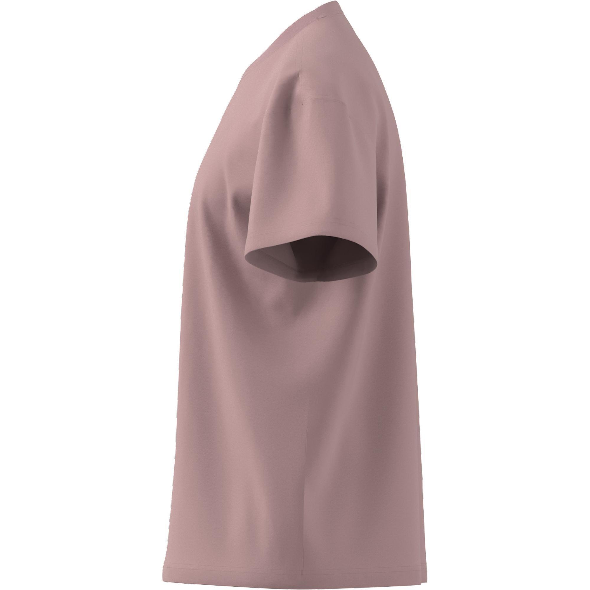 Essentials Feelvivid Drop Shoulder T-Shirt, Pink, A901_ONE, large image number 5
