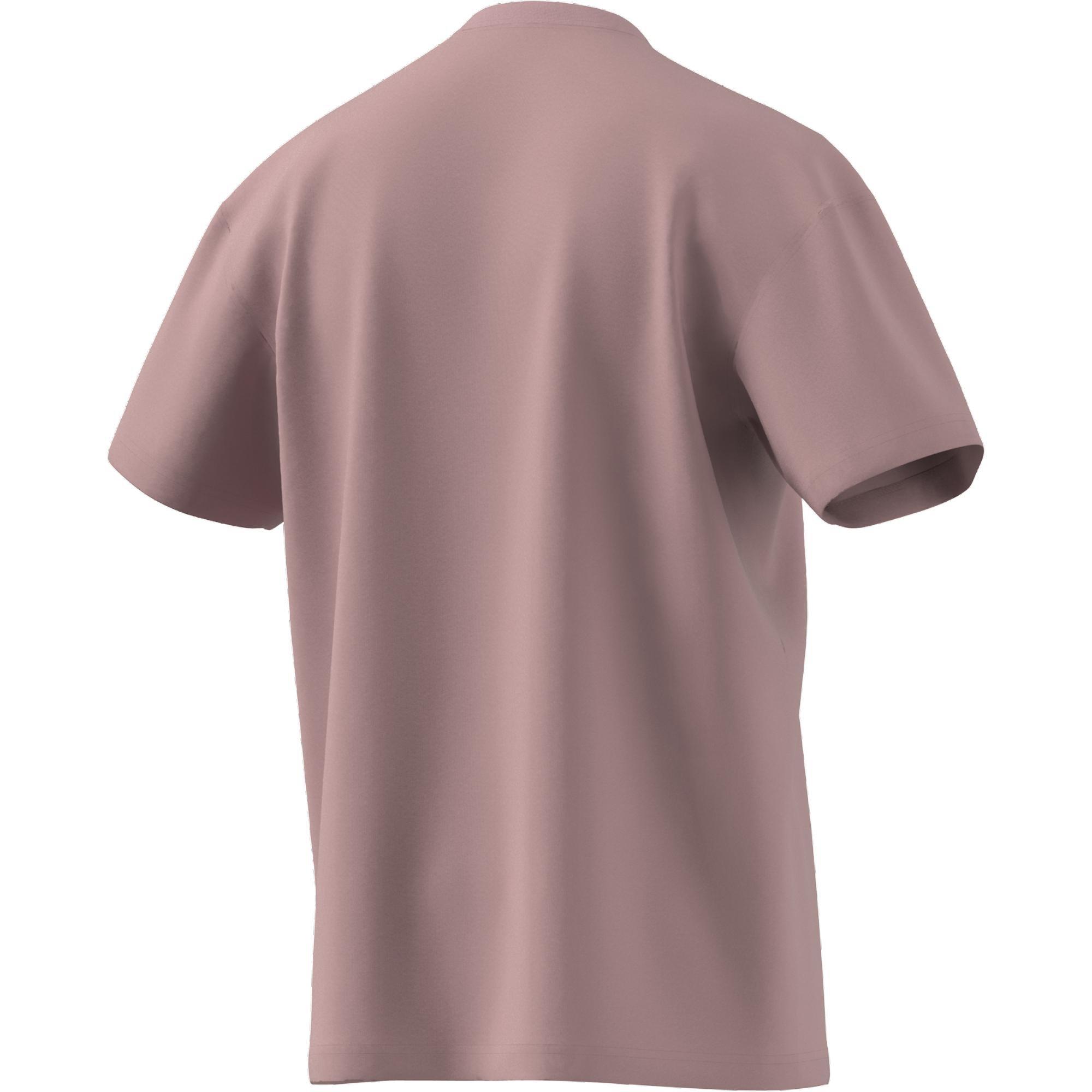 Essentials Feelvivid Drop Shoulder T-Shirt, Pink, A901_ONE, large image number 7