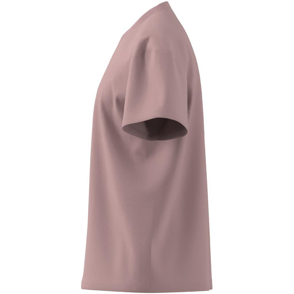 Essentials Feelvivid Drop Shoulder T-Shirt, Pink, A901_ONE, large image number 16