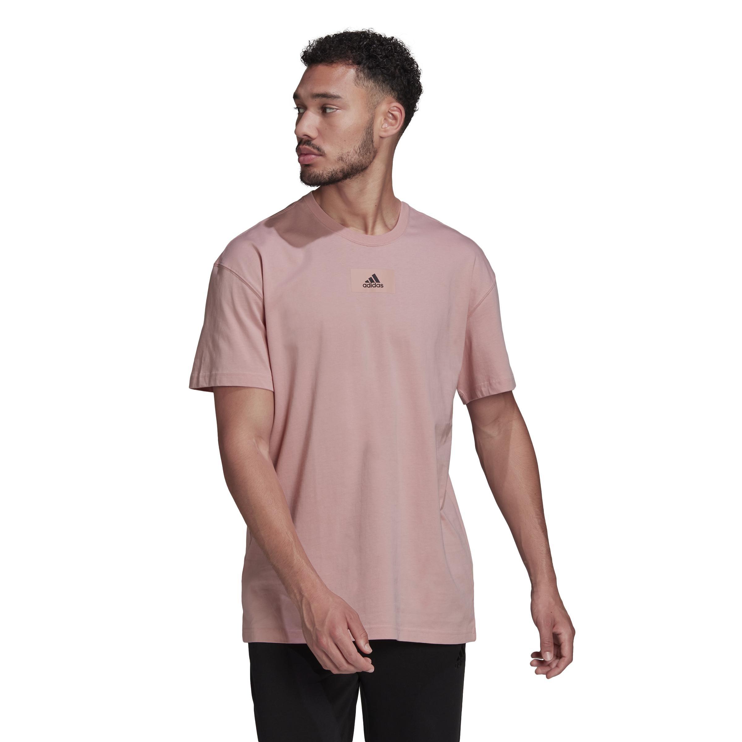Essentials Feelvivid Drop Shoulder T-Shirt, Pink, A901_ONE, large image number 19