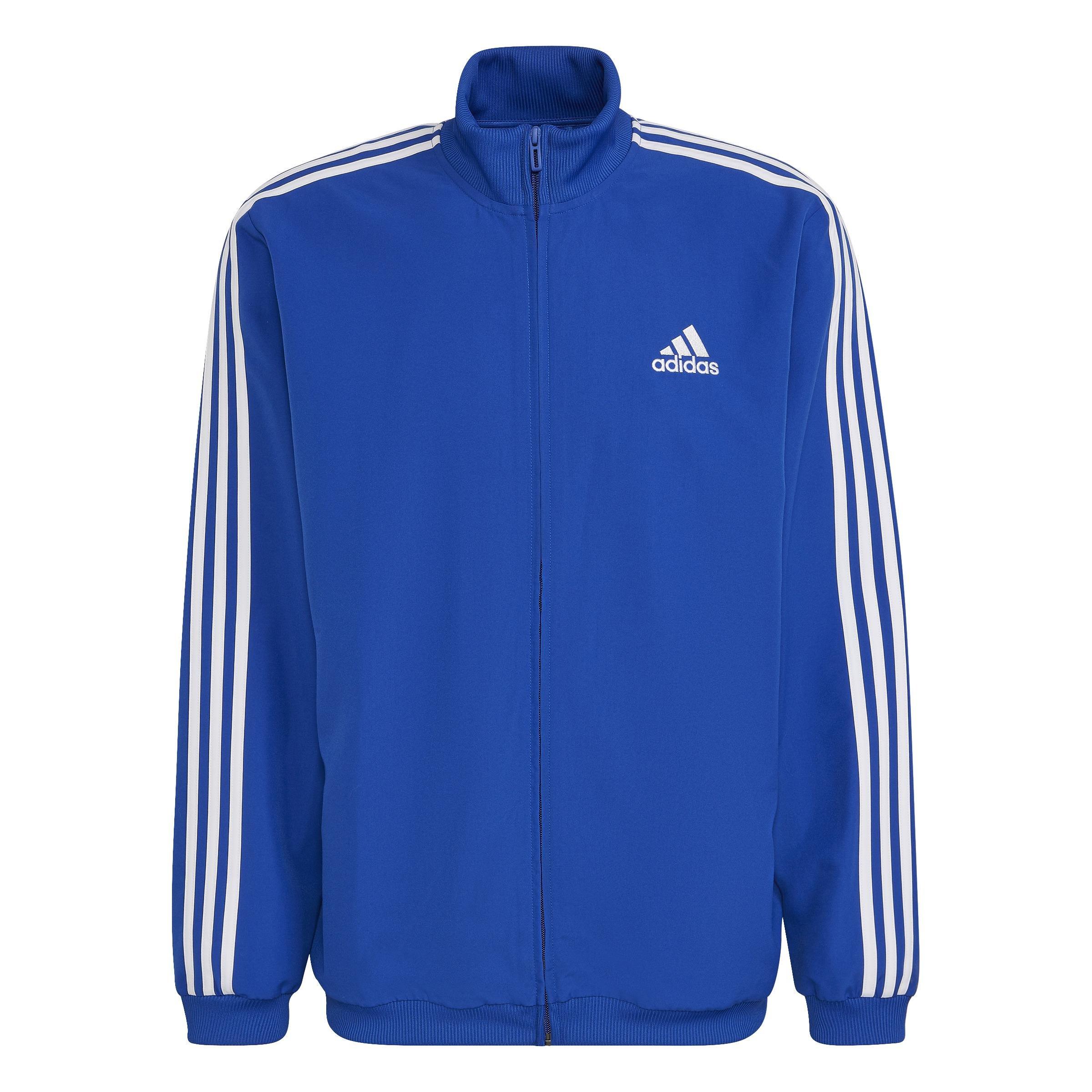 AEROREADY Essentials Regular-Fit 3-Stripes Track Suit, Blue, , large image number 3