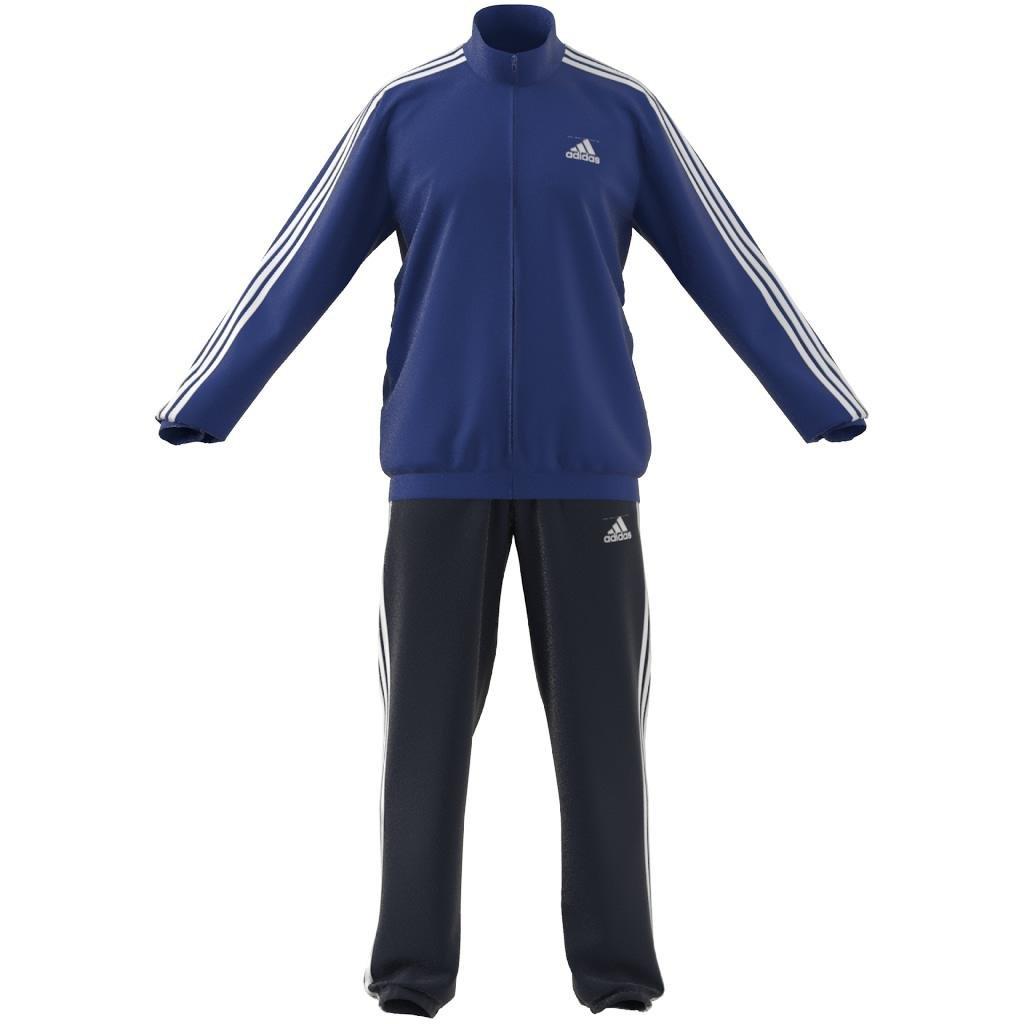 AEROREADY Essentials Regular-Fit 3-Stripes Track Suit, Blue, A901_ONE, large image number 8