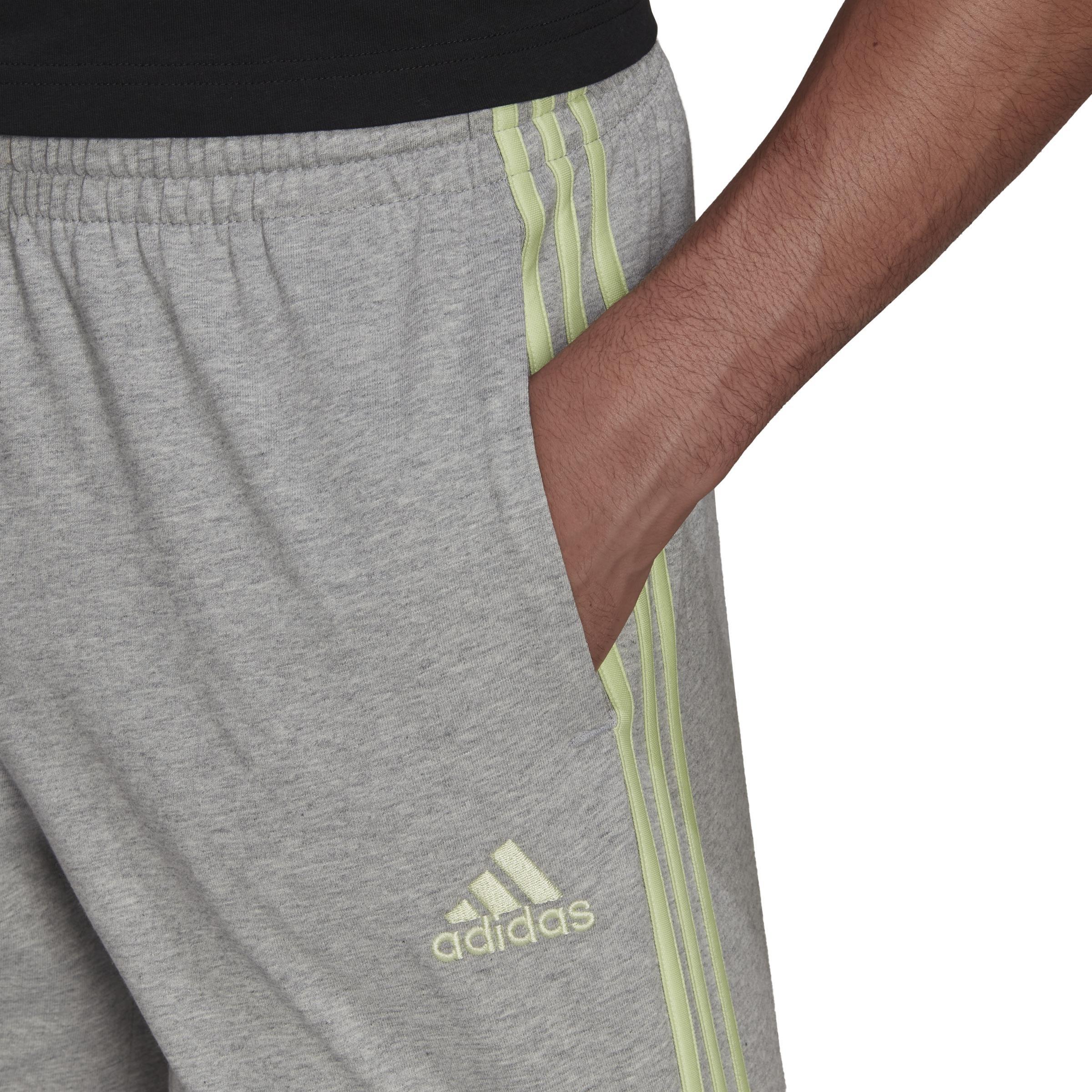Aeroready Essentials 3-Stripes Shorts, Grey, A901_ONE, large image number 3