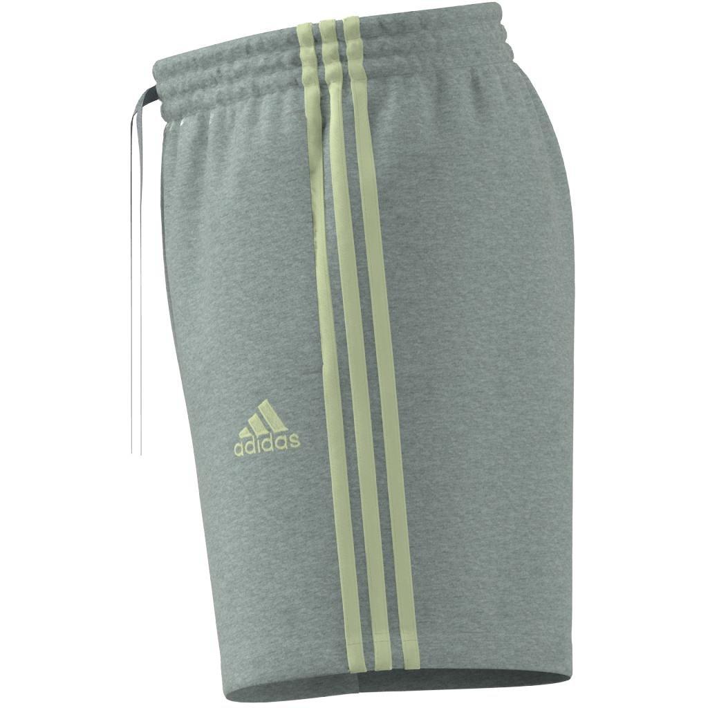 Aeroready Essentials 3-Stripes Shorts, Grey, A901_ONE, large image number 5