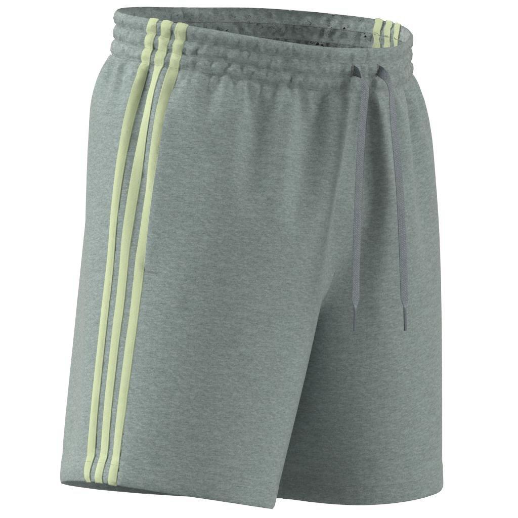 Aeroready Essentials 3-Stripes Shorts, Grey, A901_ONE, large image number 6