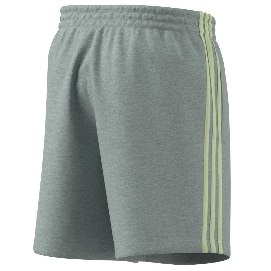 Aeroready Essentials 3-Stripes Shorts, Grey, A901_ONE, large image number 7