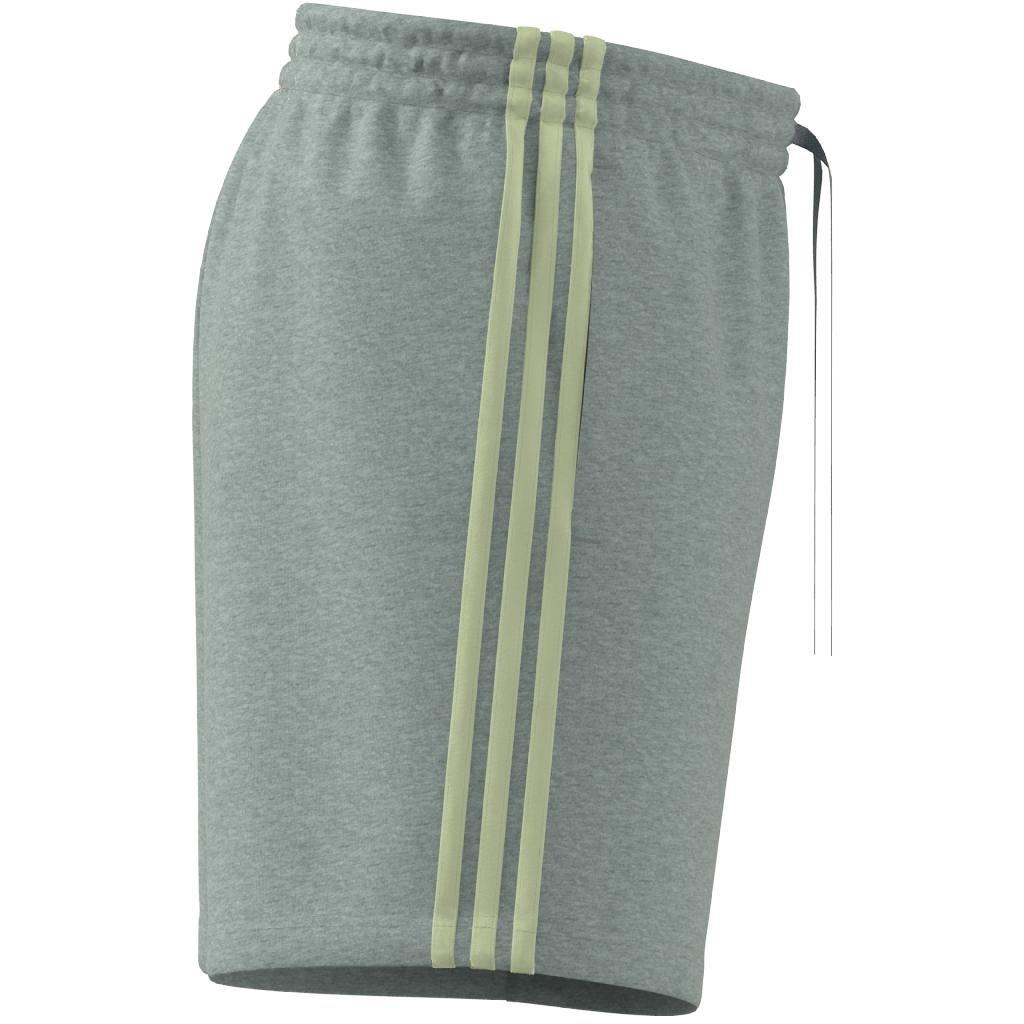 Aeroready Essentials 3-Stripes Shorts, Grey, A901_ONE, large image number 8