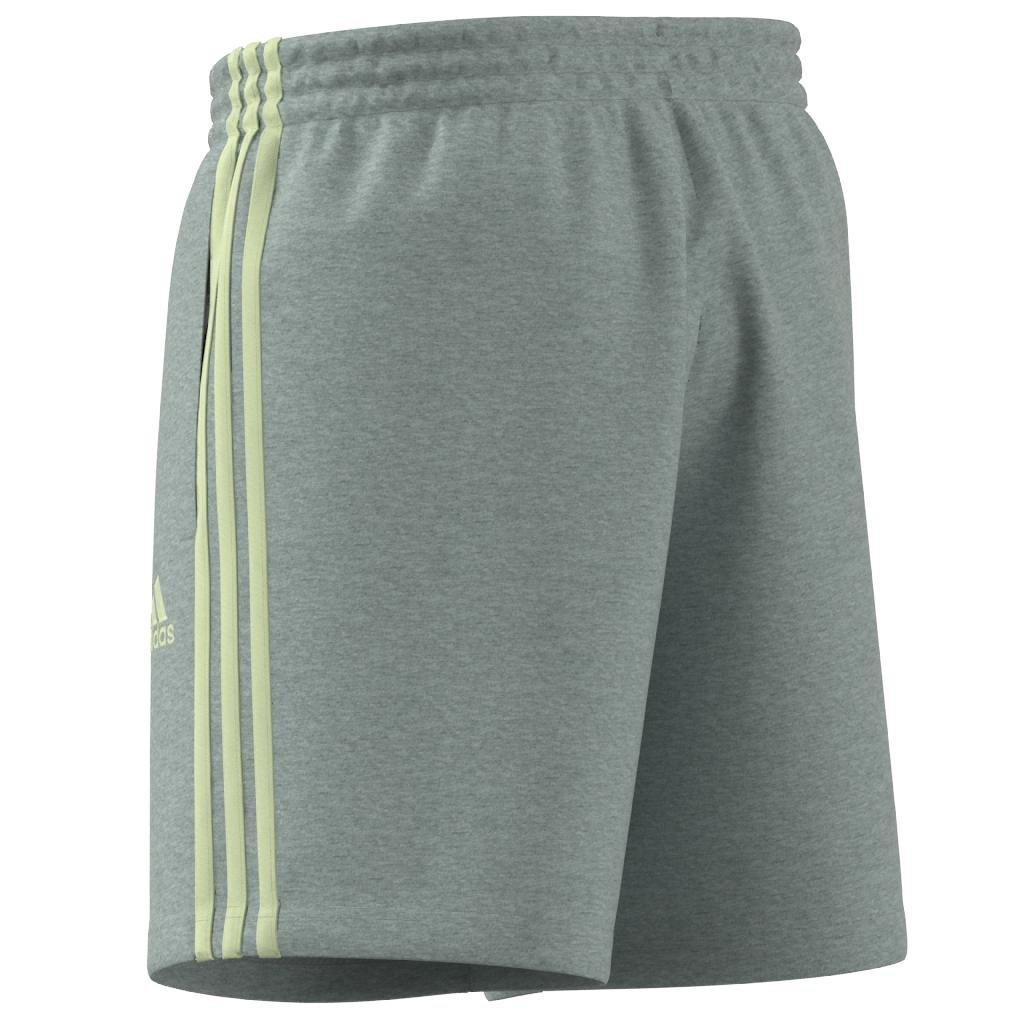 Aeroready Essentials 3-Stripes Shorts, Grey, A901_ONE, large image number 11