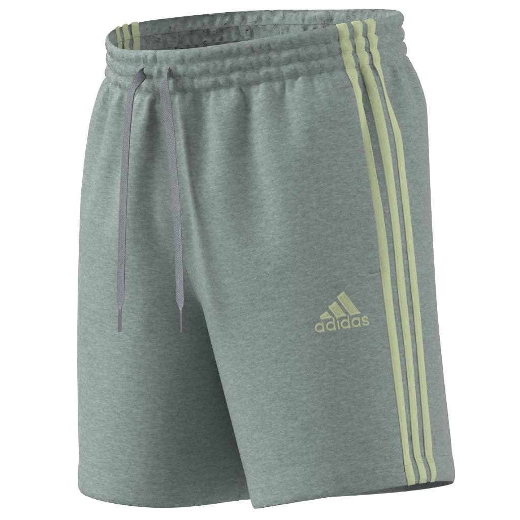 Aeroready Essentials 3-Stripes Shorts, Grey, A901_ONE, large image number 12
