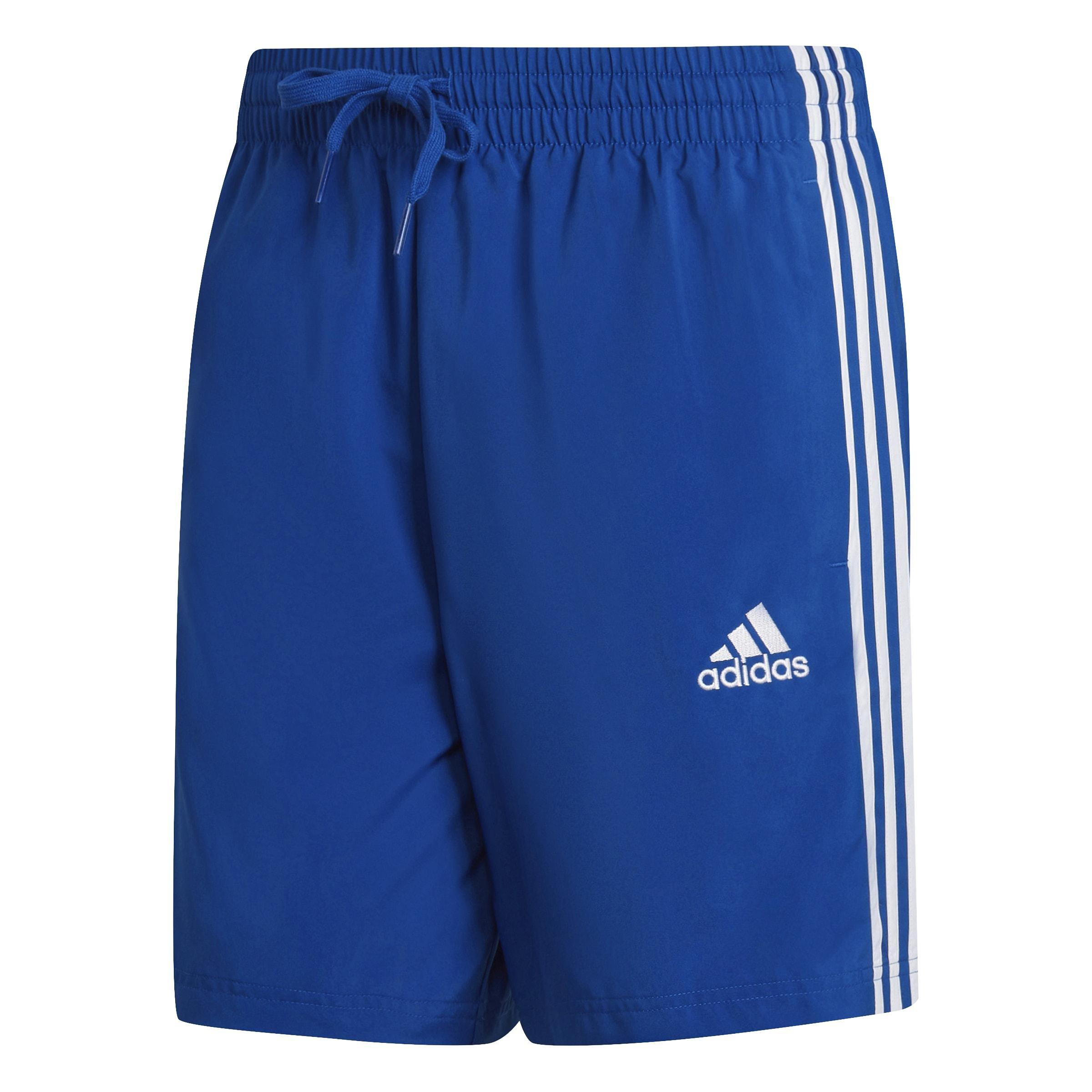 AEROREADY Essentials Chelsea 3-Stripes Shorts, Blue, , medium