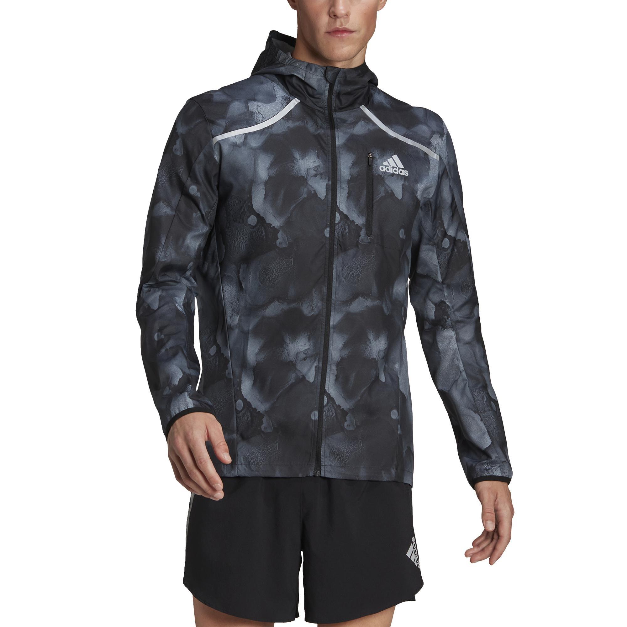 Marathon Fast Graphic Jacket, Black, A901_ONE, large image number 2