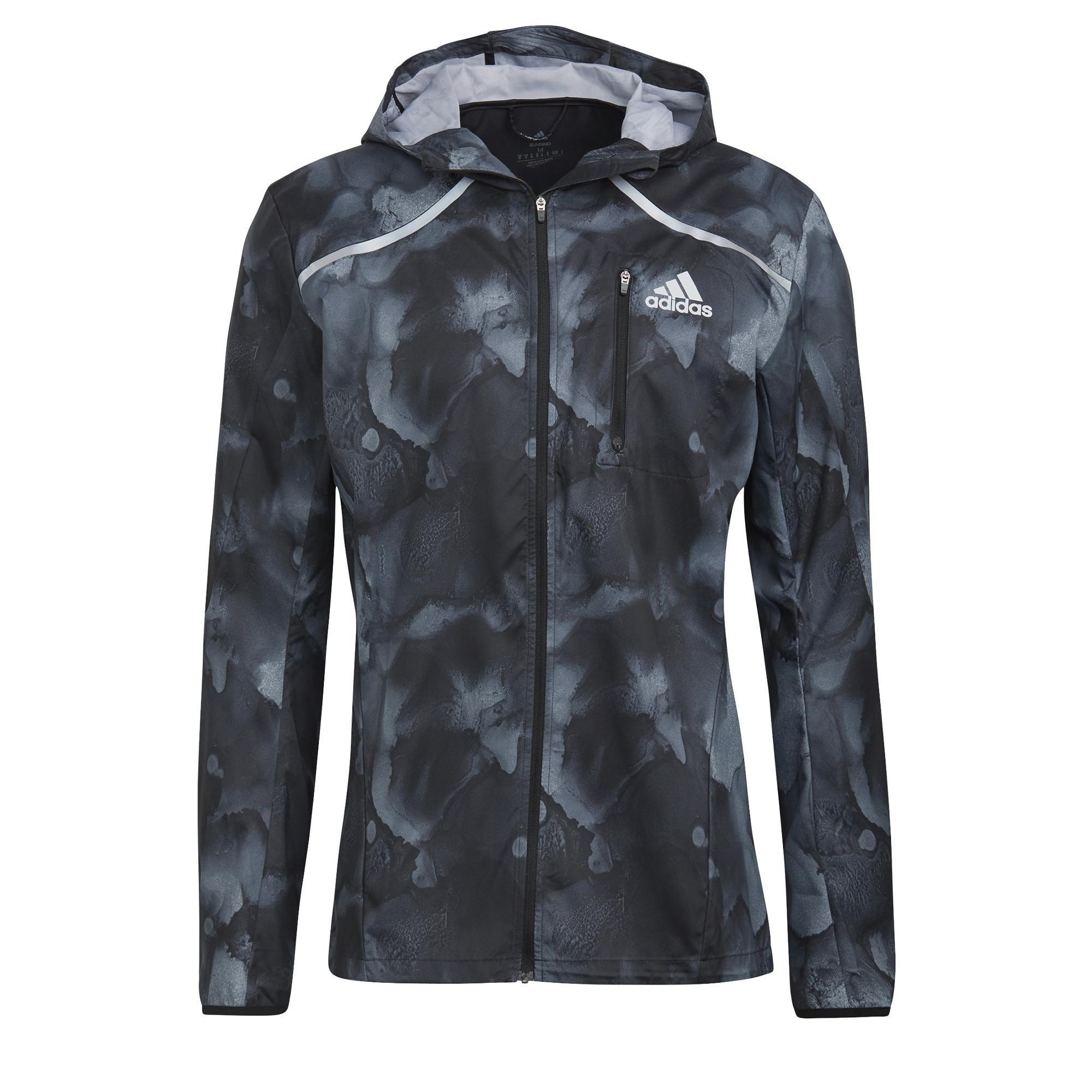 Marathon Fast Graphic Jacket, Black, A901_ONE, large image number 3