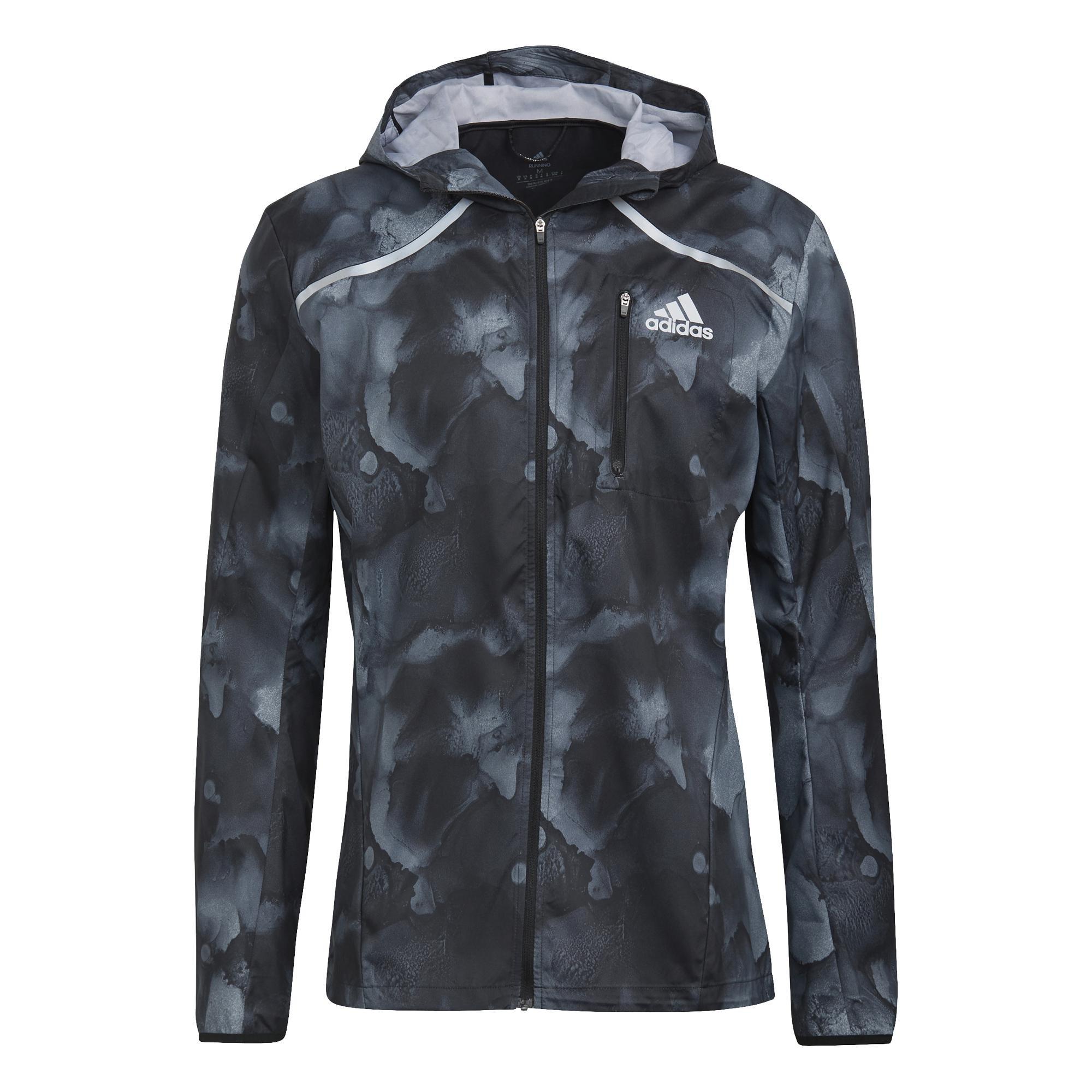 Marathon Fast Graphic Jacket, Black, A901_ONE, large image number 4