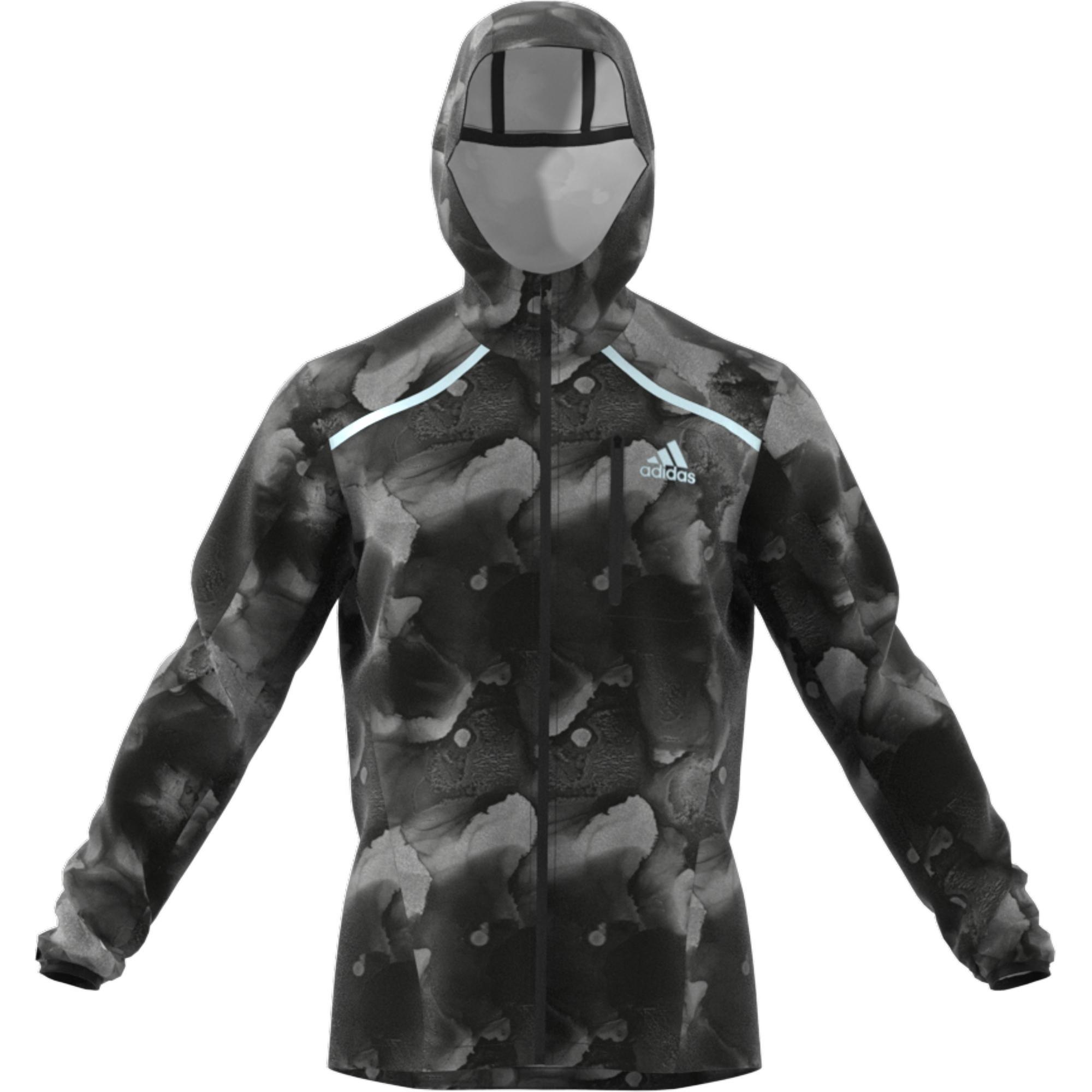 Marathon Fast Graphic Jacket, Black, A901_ONE, large image number 5