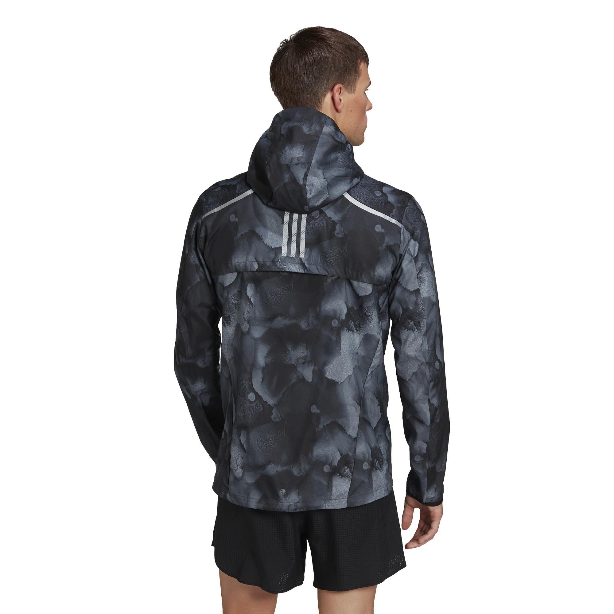 Marathon Fast Graphic Jacket, Black, A901_ONE, large image number 7