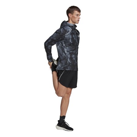 Men Marathon Fast Graphic Jacket, Black, A901_ONE, large image number 13