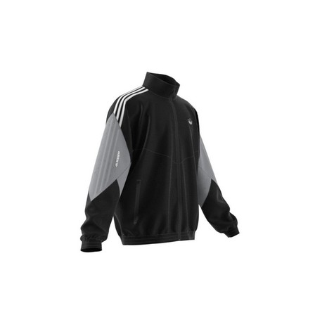 Men Adidas Sprt Lightning Track Top, Black, A901_ONE, large image number 9