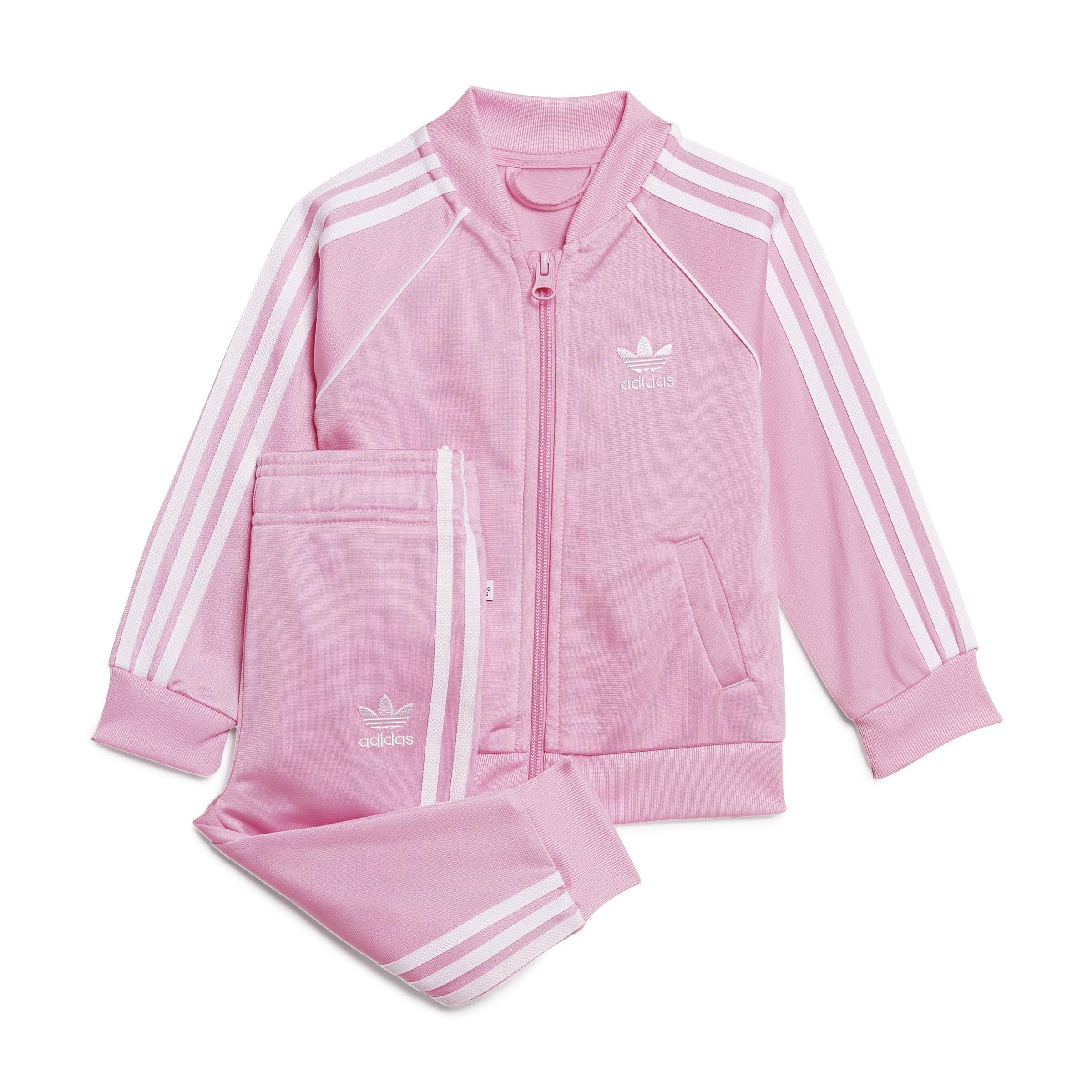 Unisex Adicolor Sst Tracksuit, Pink, A901_ONE, large image number 0