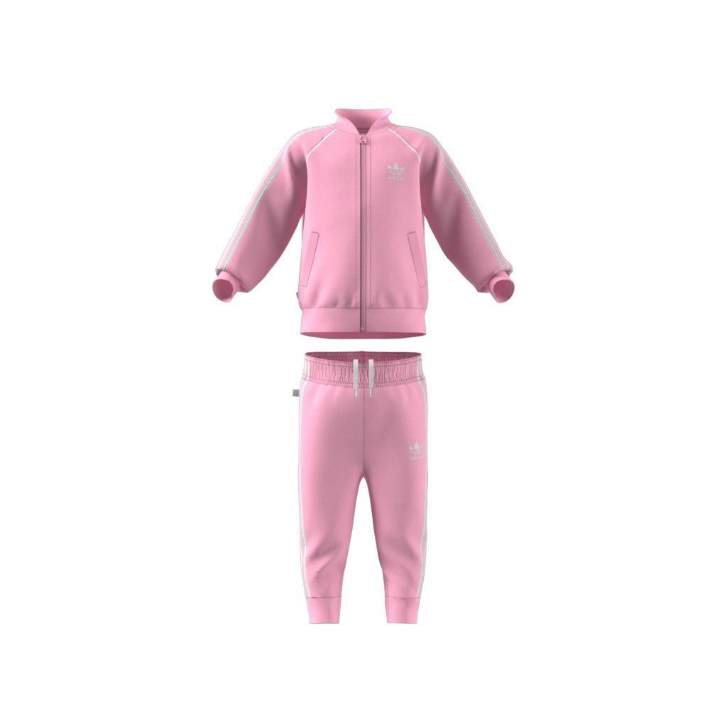 Unisex Kids Adicolor Sst Tracksuit, Pink, A901_ONE, large image number 1
