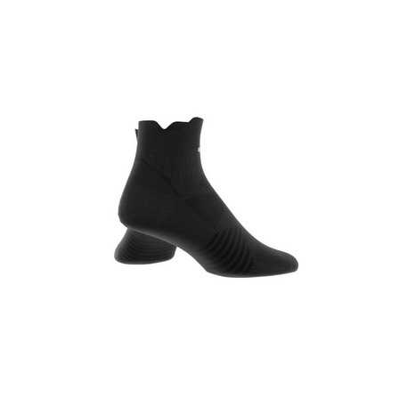 Unisex Ankle Performance Running Socks, Black, A901_ONE, large image number 0
