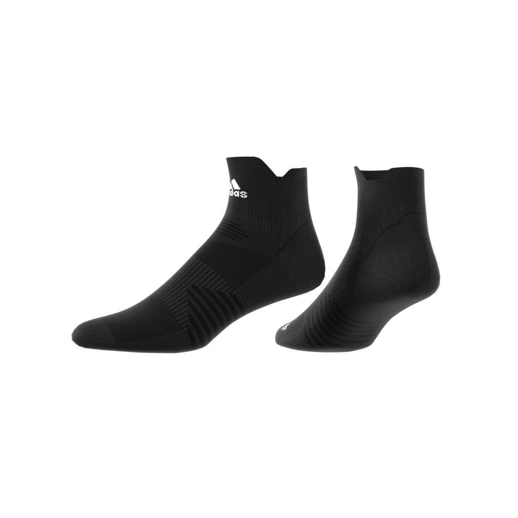 Unisex Ankle Performance Running Socks, Black, A901_ONE, large image number 2
