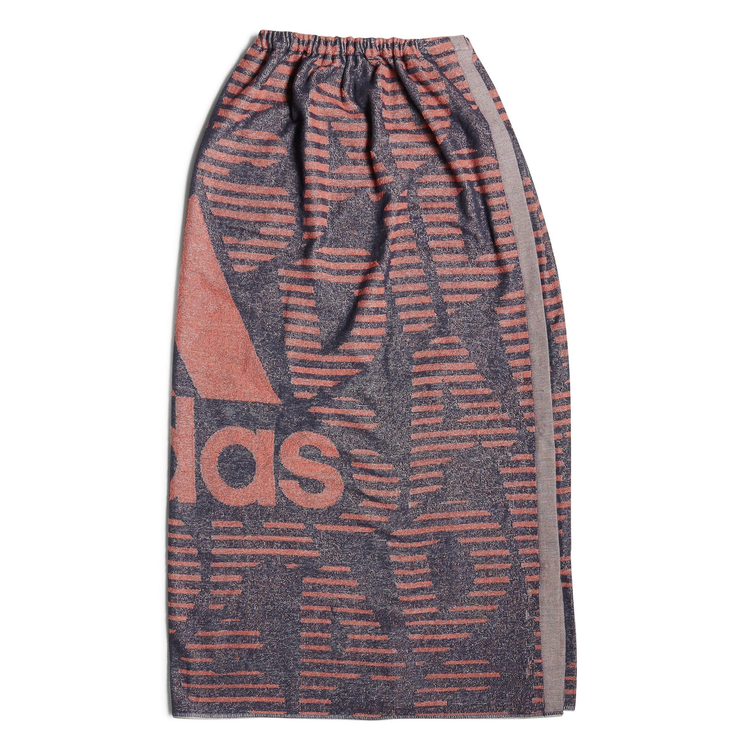 Unisex Kids Wrap Towel Large, Blue, A901_ONE, large image number 0