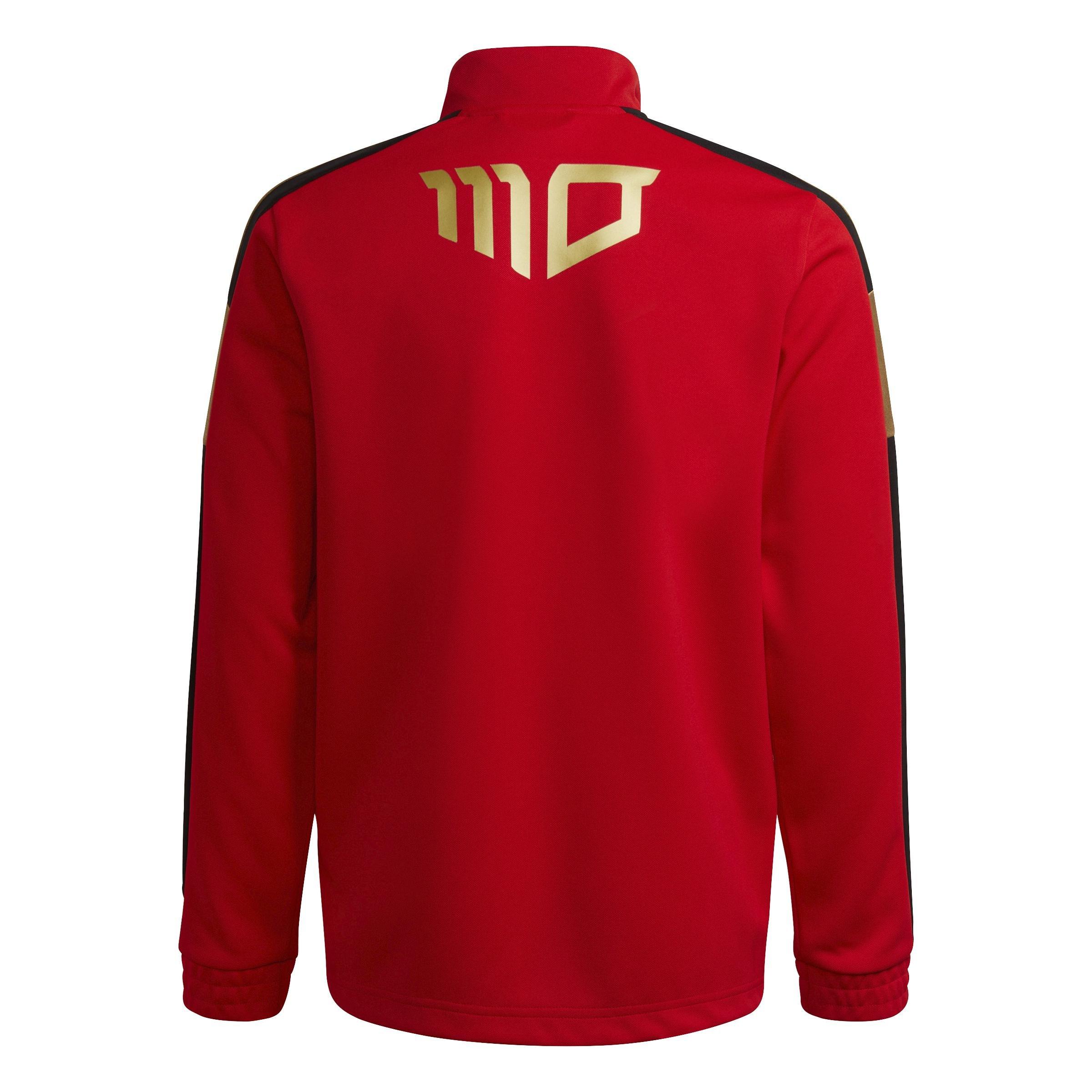 Unisex Kids Salah Squadra Track Top, Red, , large image number 1