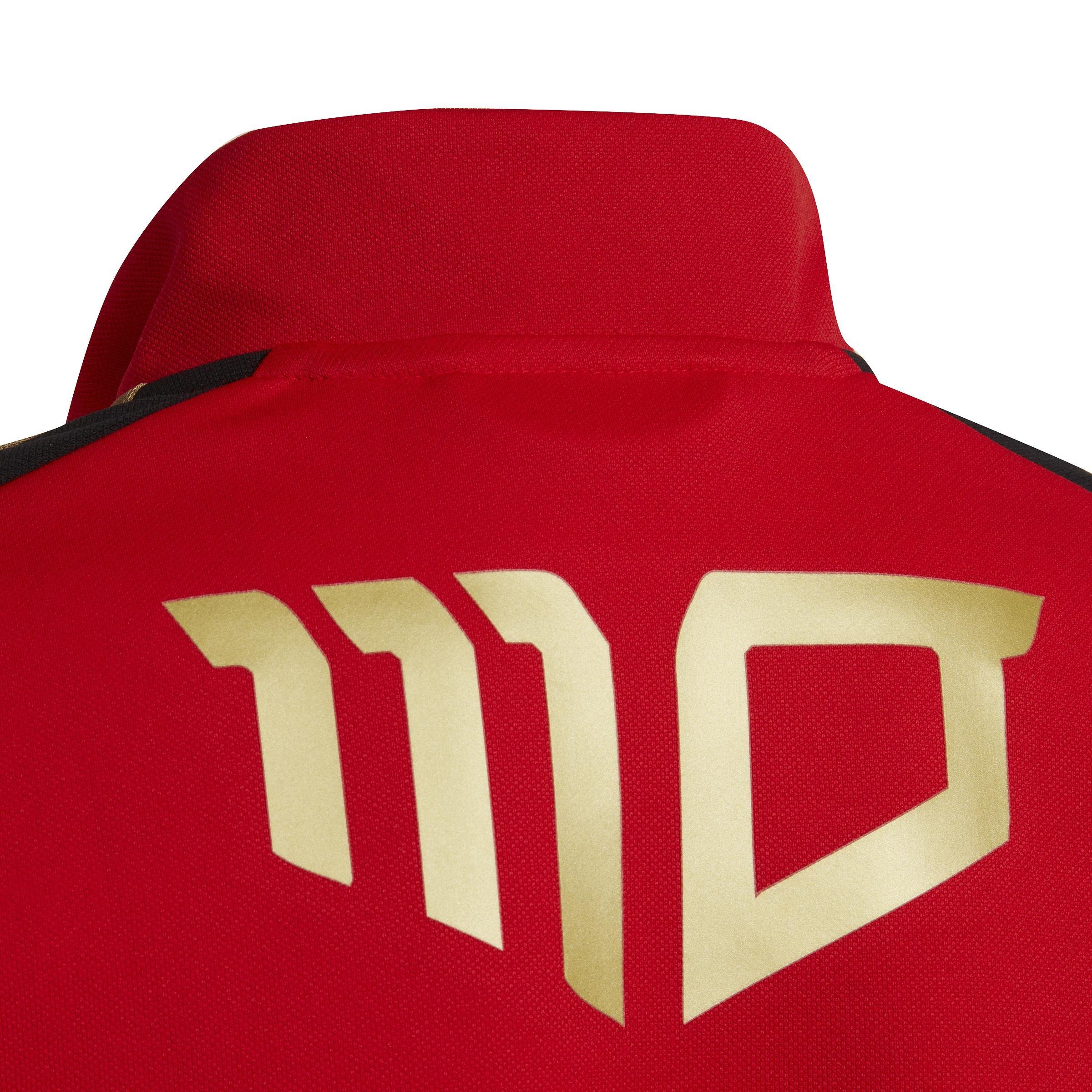 Unisex Kids Salah Squadra Track Top, Red, , large image number 5