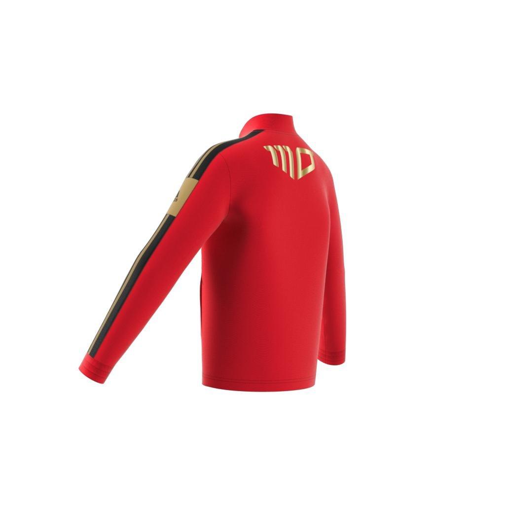 Unisex Kids Salah Squadra Track Top, Red, , large image number 7