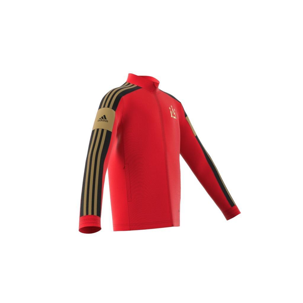 Unisex Kids Salah Squadra Track Top, Red, , large image number 13