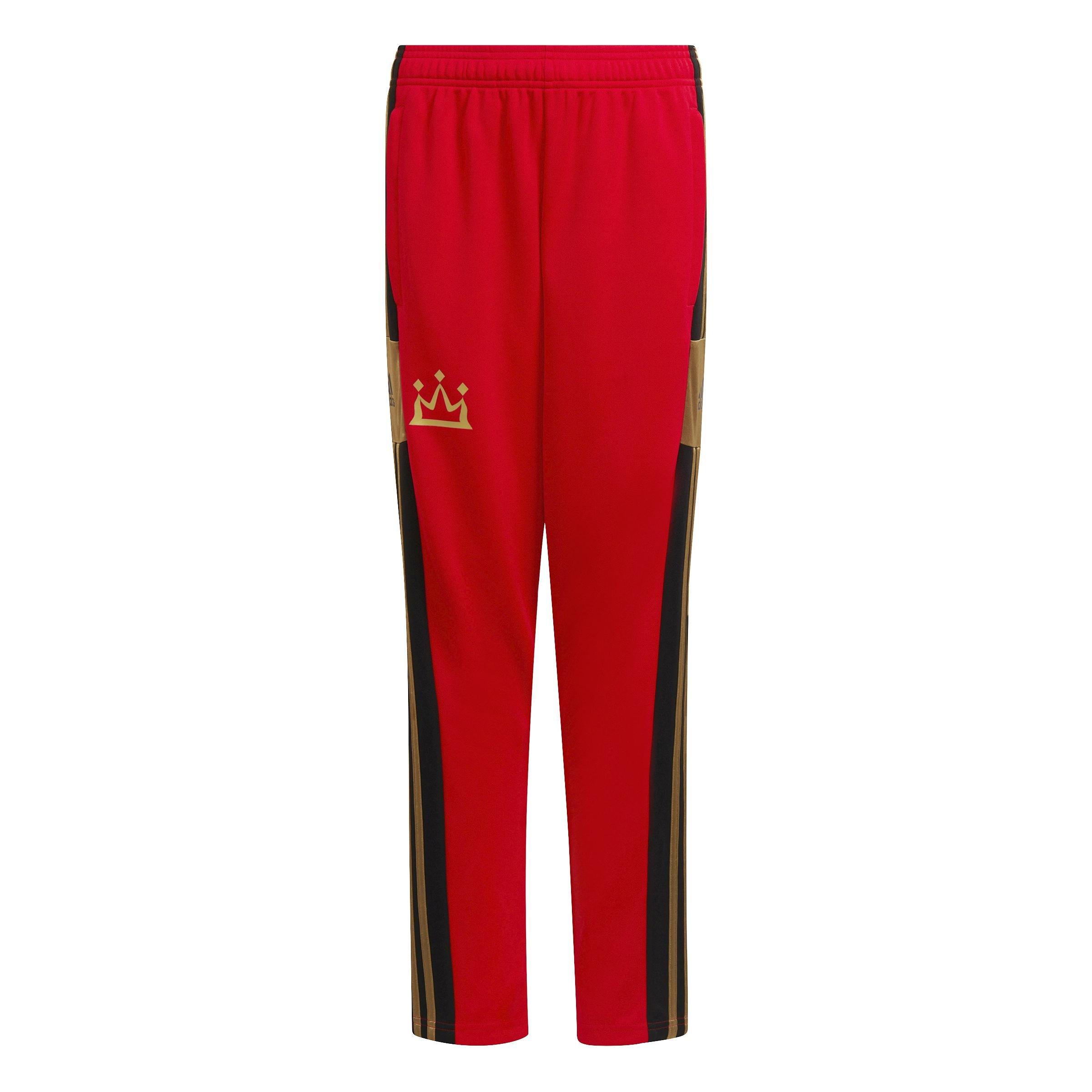 Unisex Kids Salah Squadra Training Tracksuit Bottoms, Red, , large image number 2