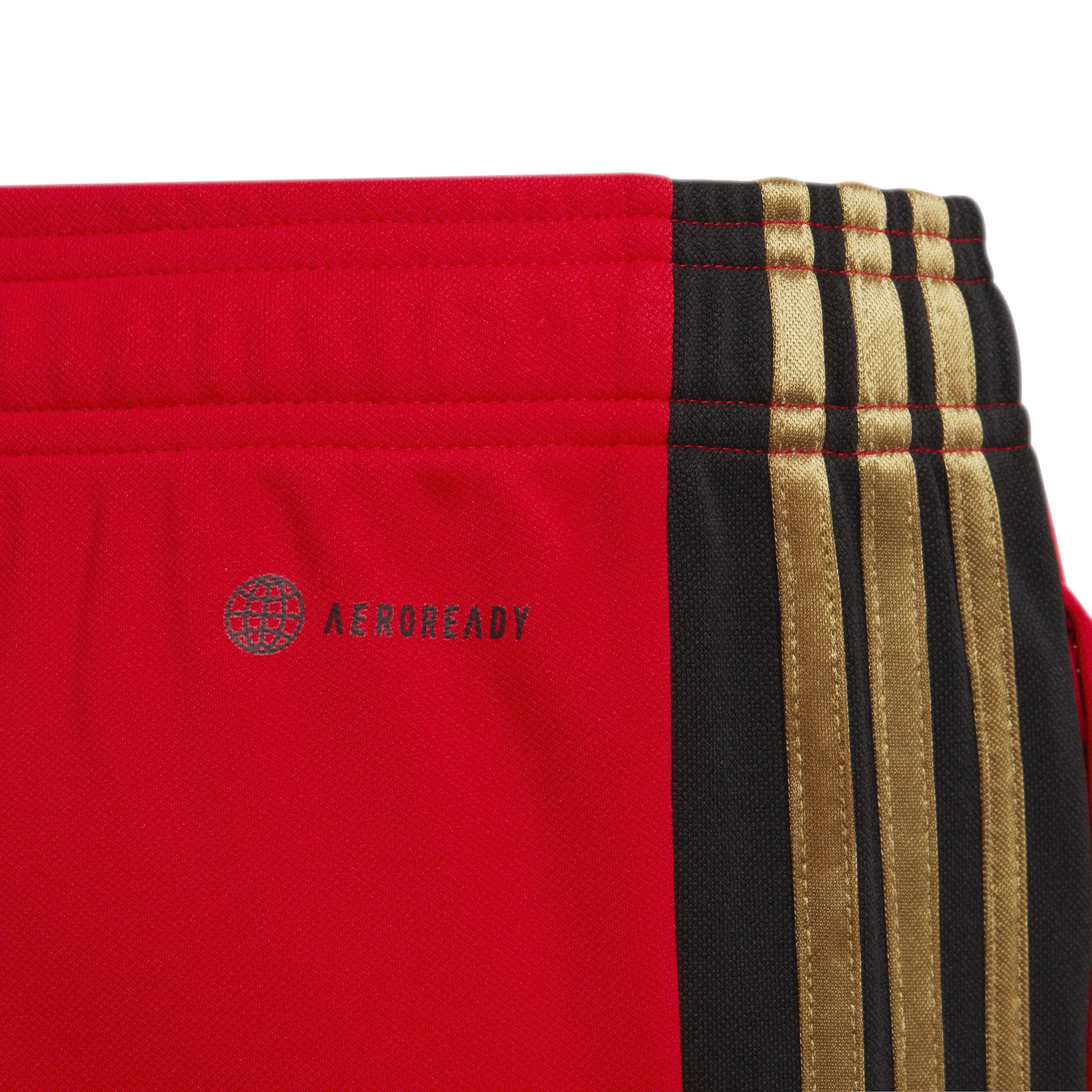 Unisex Kids Salah Squadra Training Tracksuit Bottoms, Red, , large image number 3