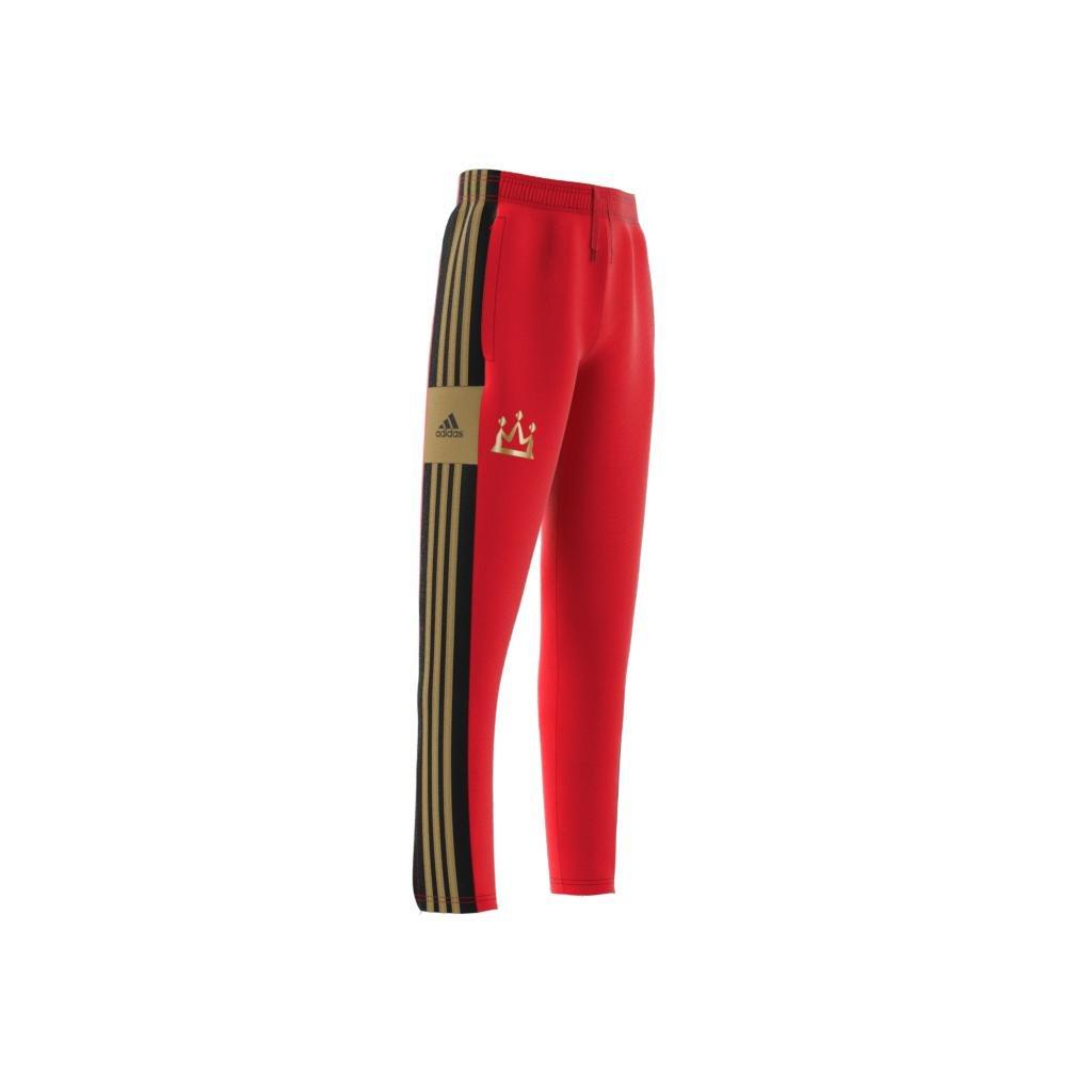 Unisex Kids Salah Squadra Training Tracksuit Bottoms, Red, , large image number 8