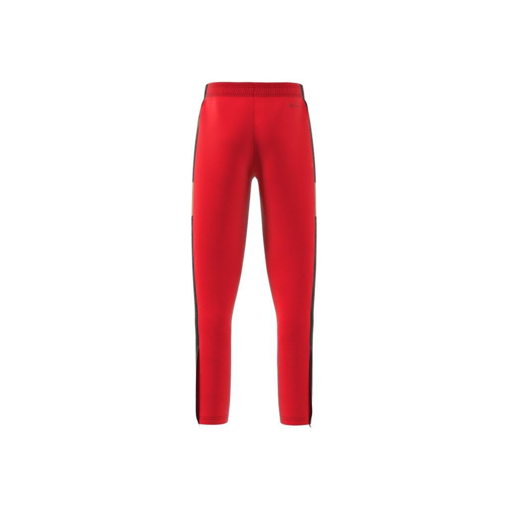 Unisex Kids Salah Squadra Training Tracksuit Bottoms, Red, , large image number 10